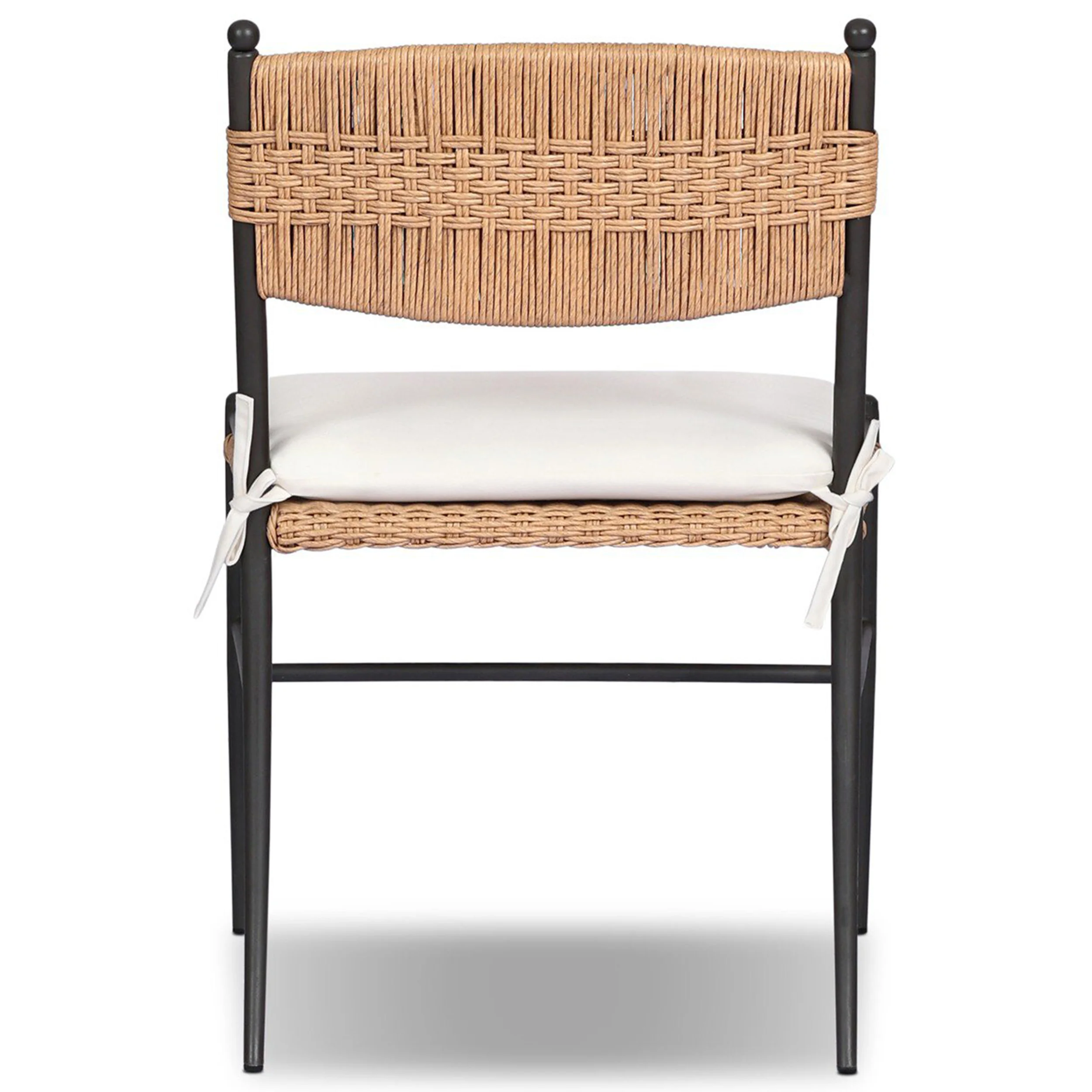 Mae Outdoor Dining Chair, Liller Flax, Set of 2 by Amber Lewis x Four Hands - Image 4