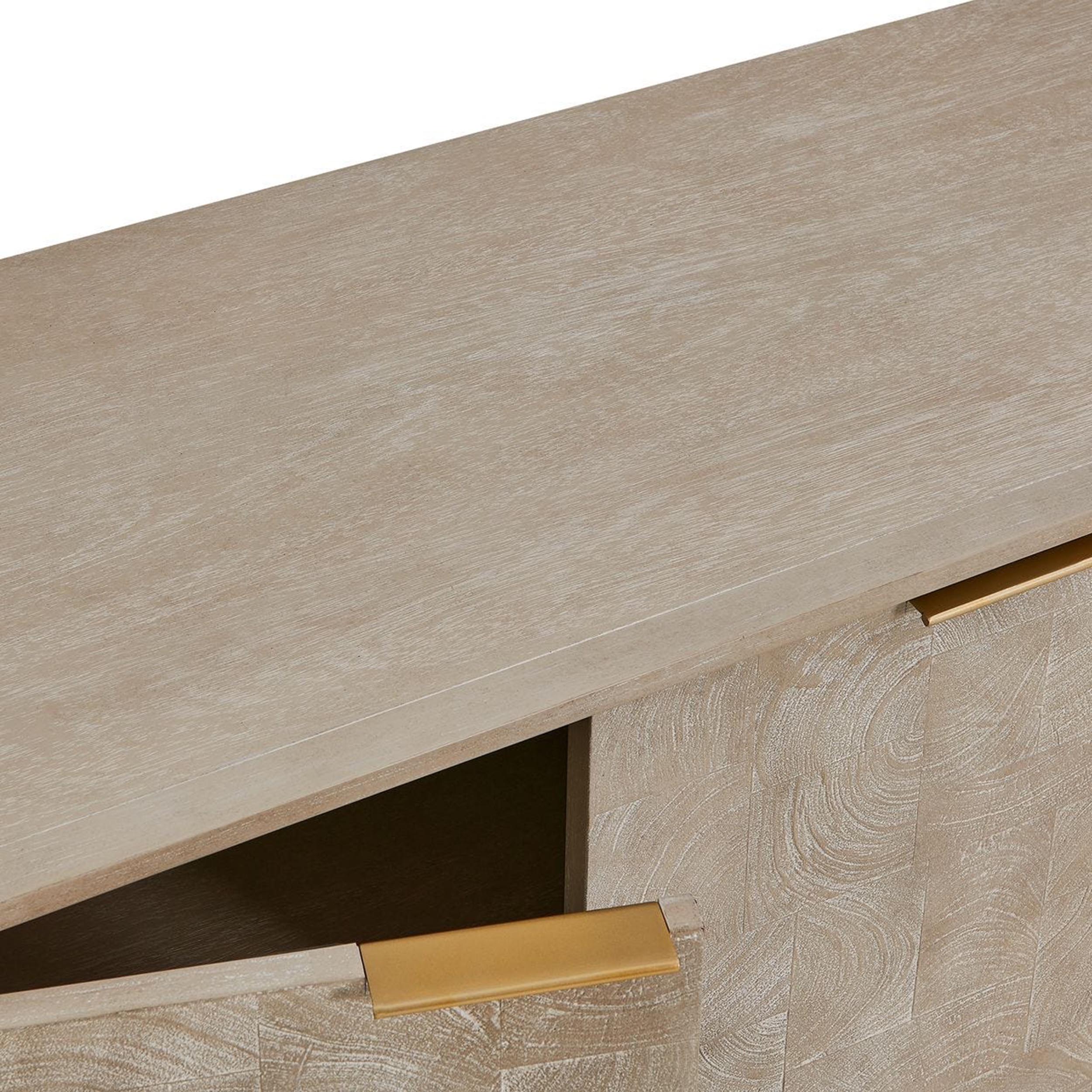 Maeva 3 Door Cabinet, Light Natural - Image 5