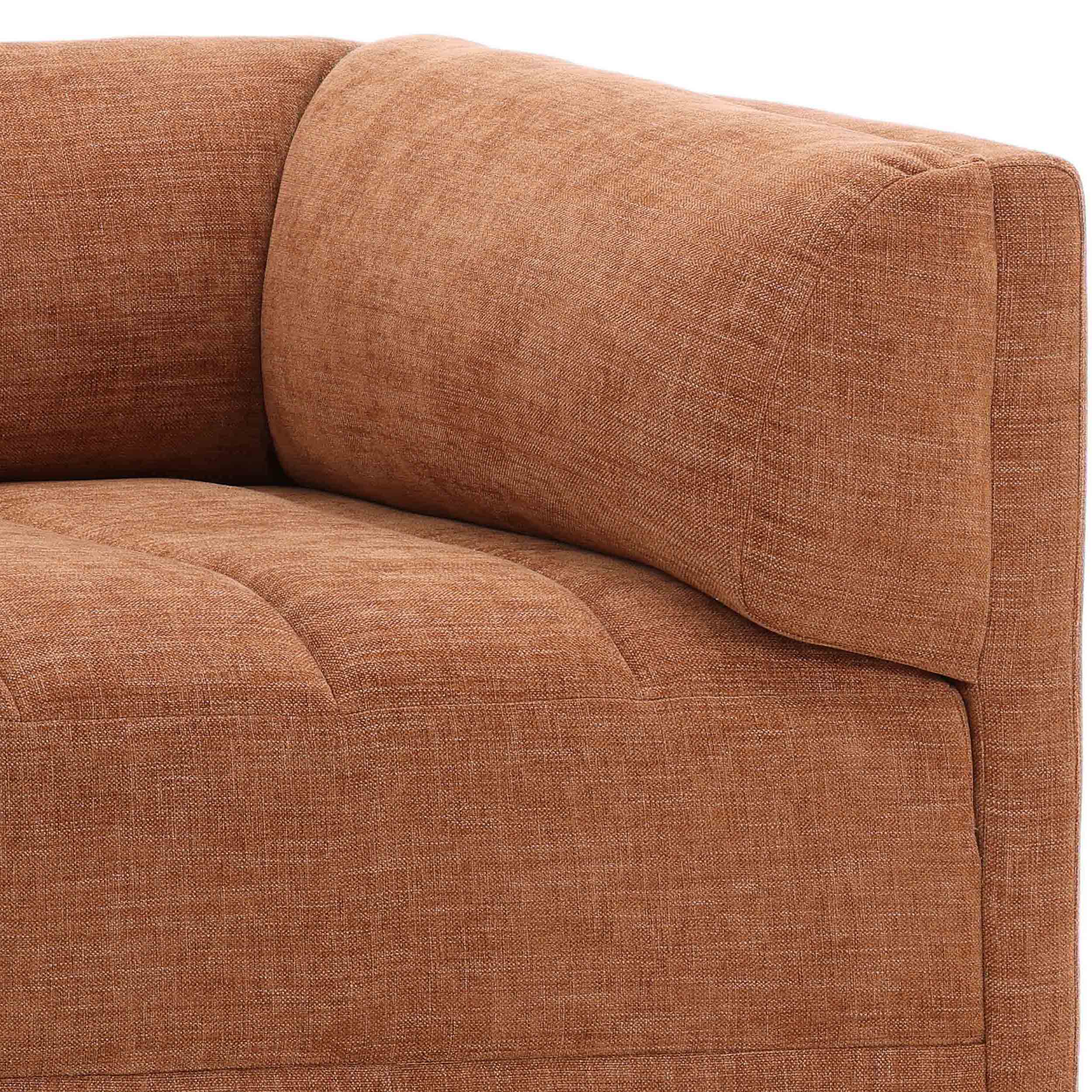 Magda Sofa, Terracotta - Image 4