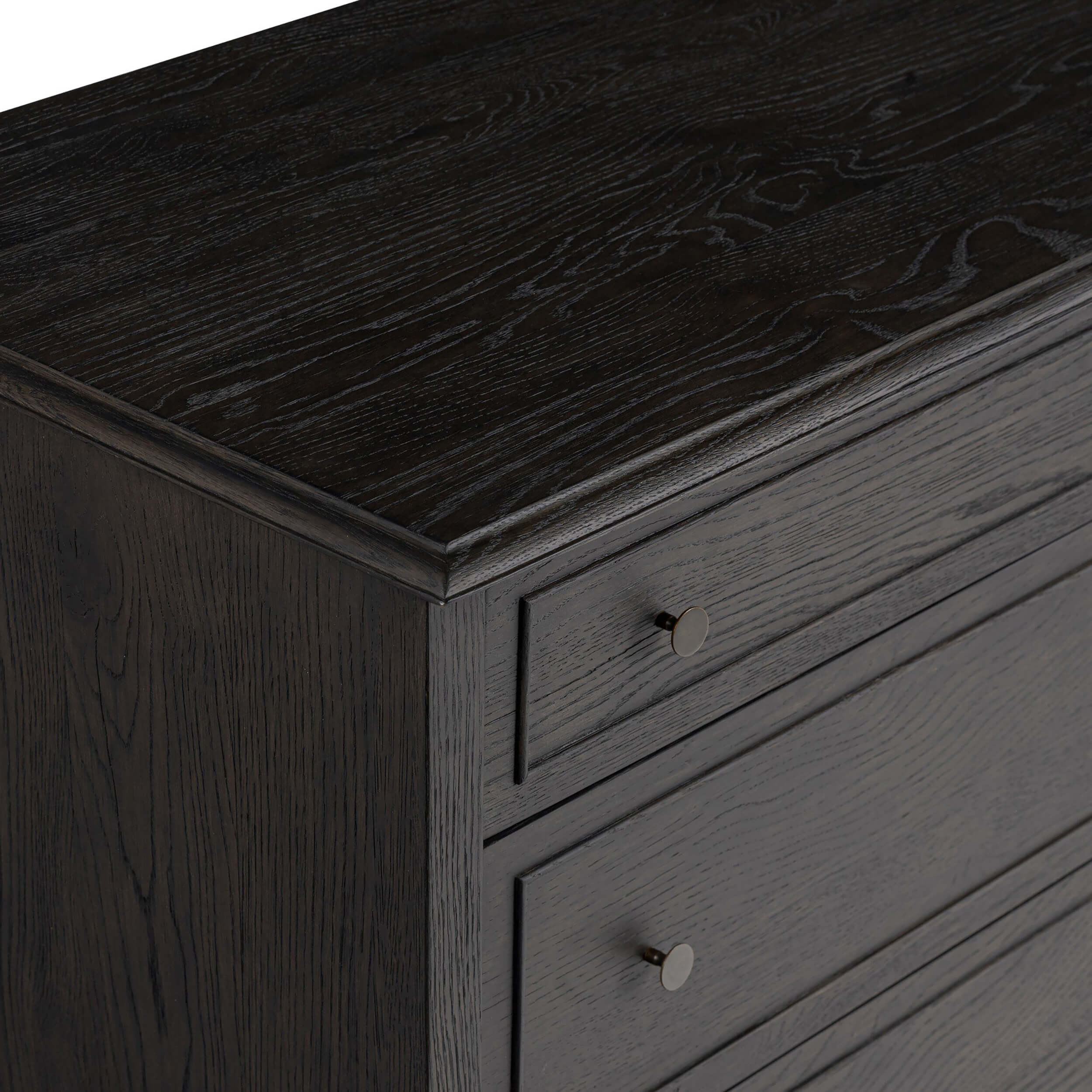 Maggie 6 Drawer Dresser, Smoked Black by Four Hands - Image 5