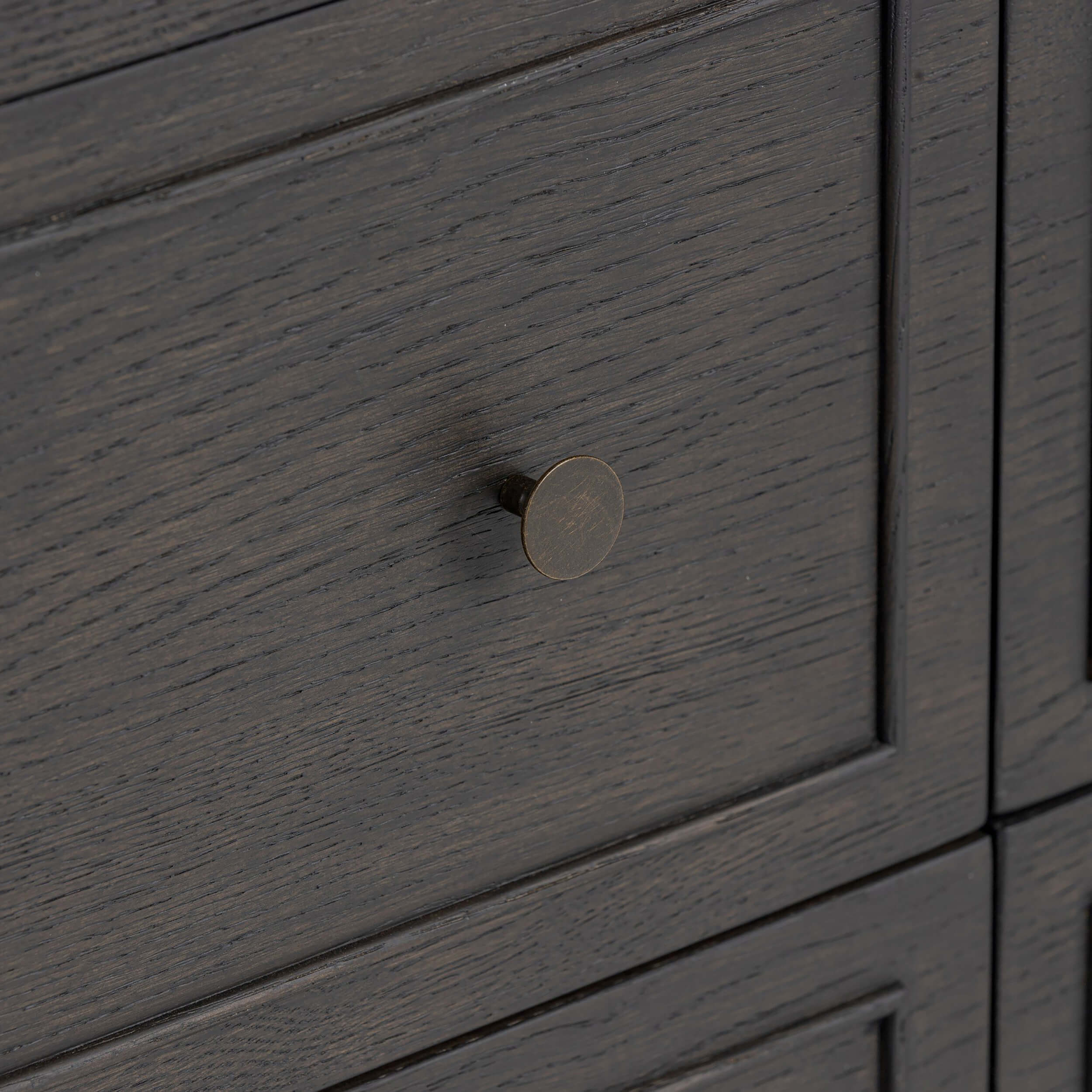 Maggie 6 Drawer Dresser, Smoked Black by Four Hands - Image 6