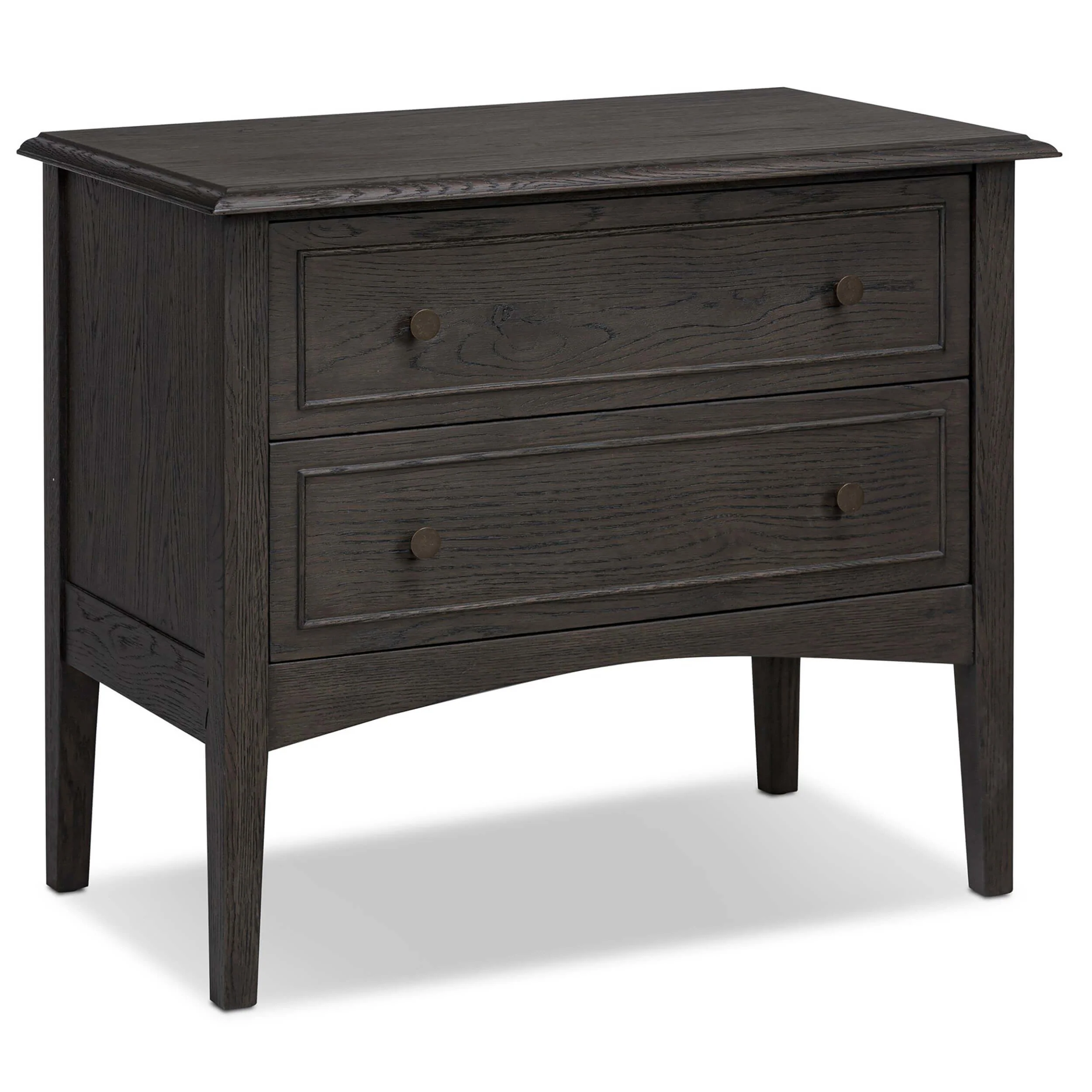 Maggie Nightstand, Smoked Black by Four Hands