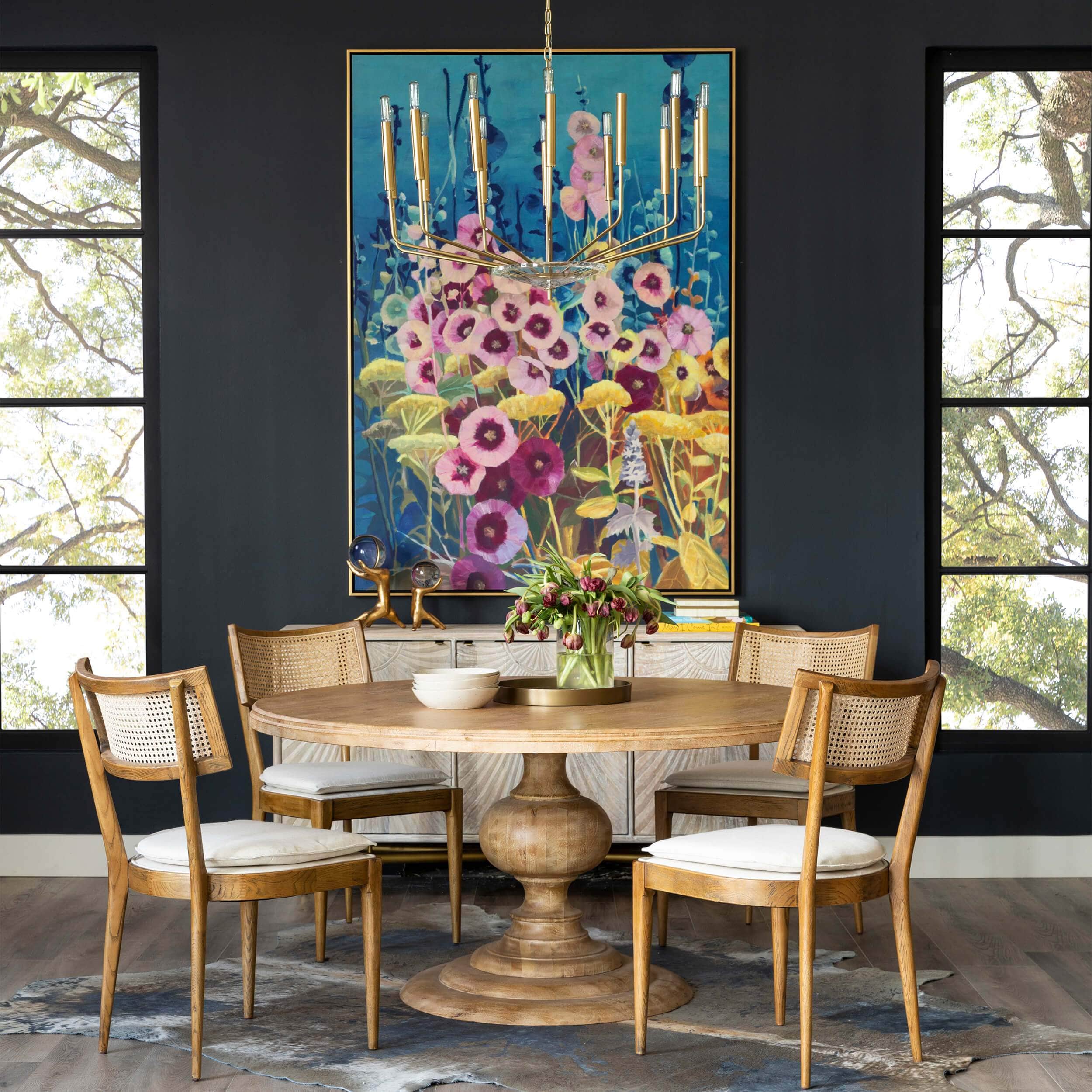 Magnolia Round Dining Table by Four Hands - Image 2