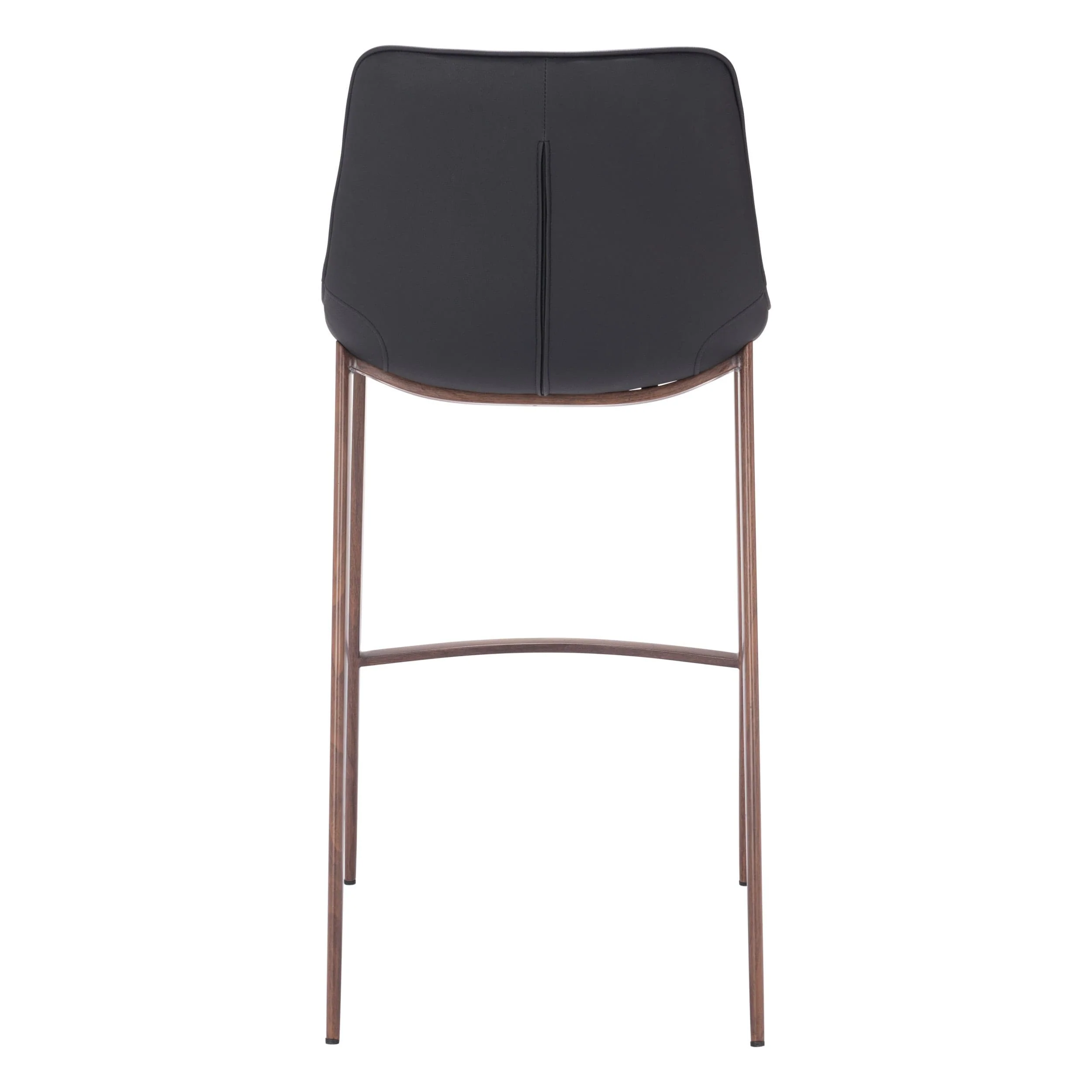 Magnus Bar Stool, Black, Set of 2 - Image 3