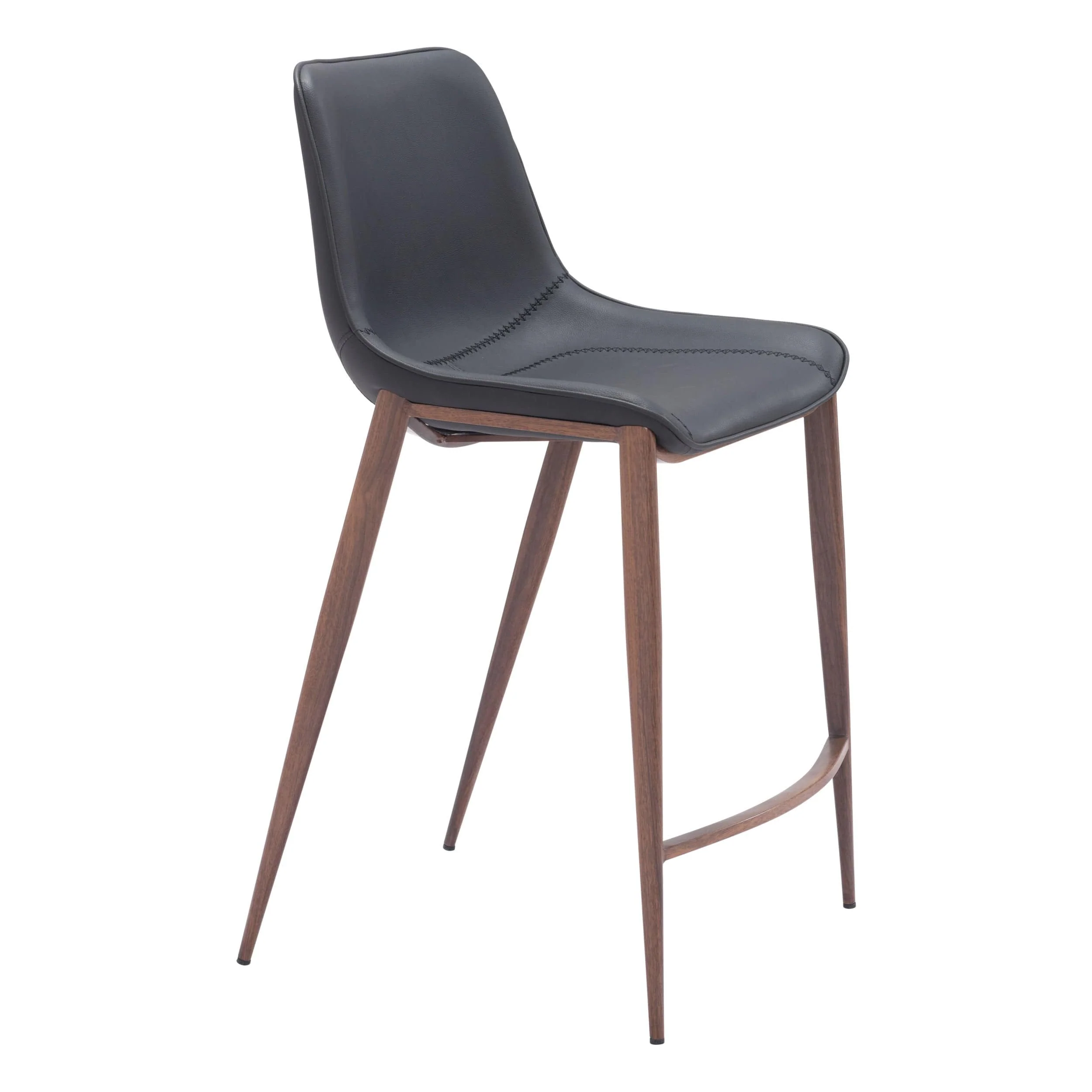 Magnus Counter Stool, Black, Set of 2
