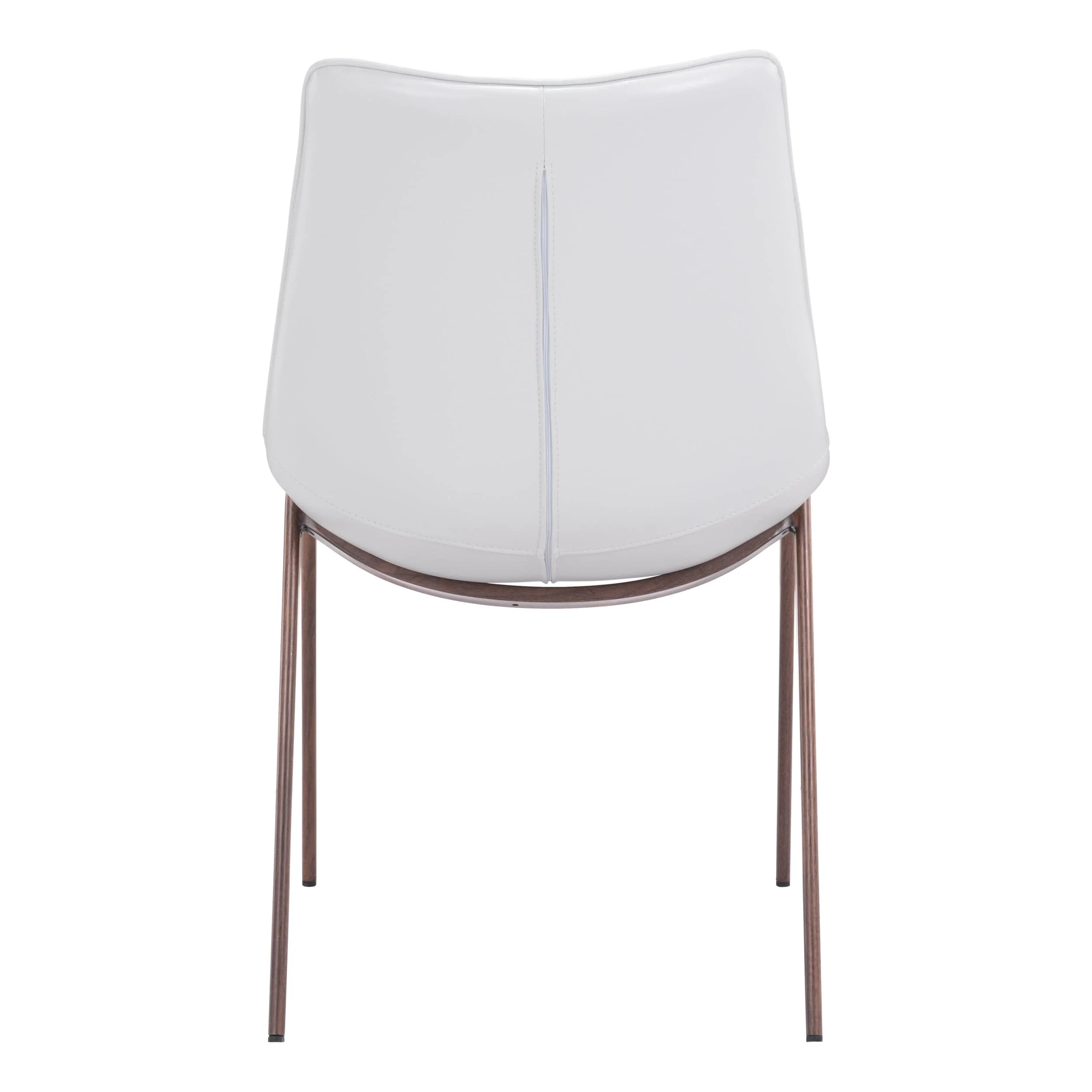 Magnus Dining Chair, White, Set of 2 - Image 3