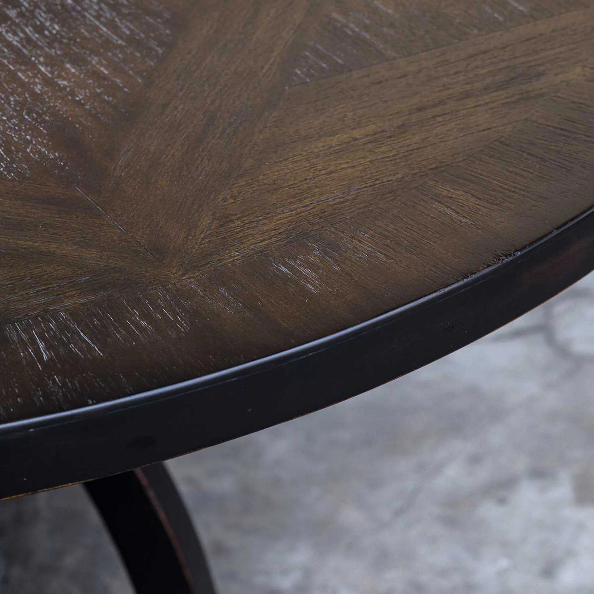 Maiva Dining Table, Weathered Black - Image 2