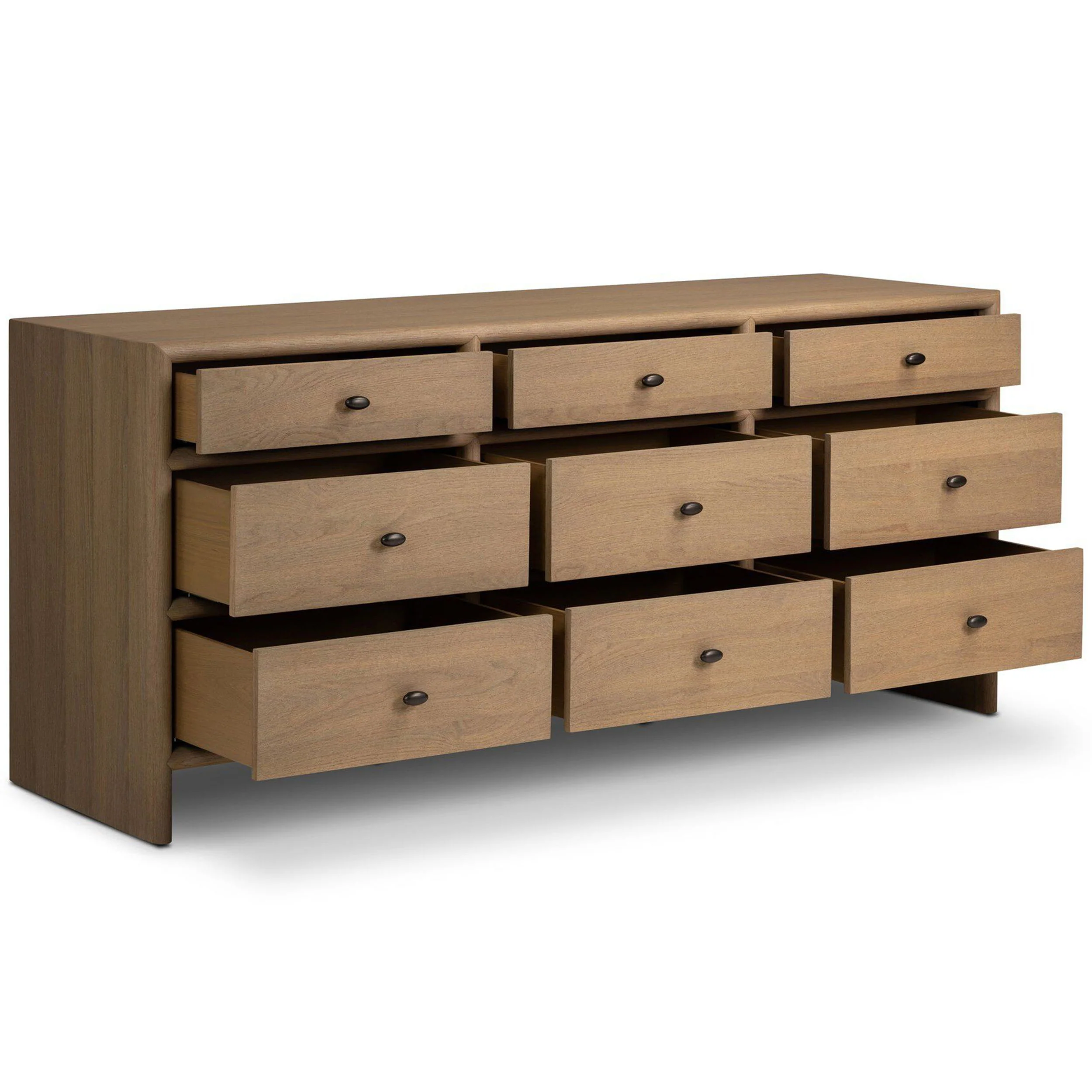 Analisa 9 Drawer Dresser, Sandy Oak by Four Hands - Image 4