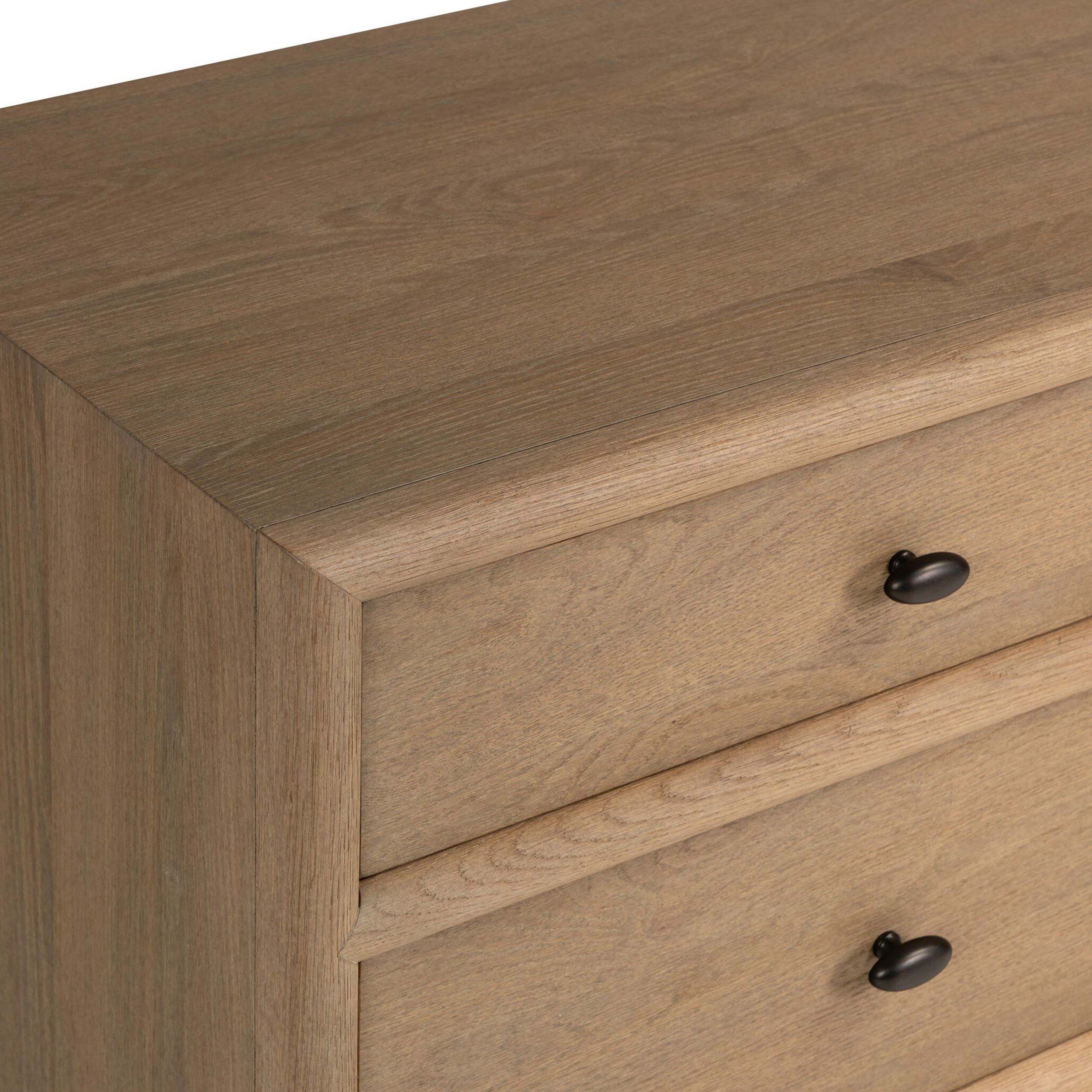 Analisa 9 Drawer Dresser, Sandy Oak by Four Hands - Image 5