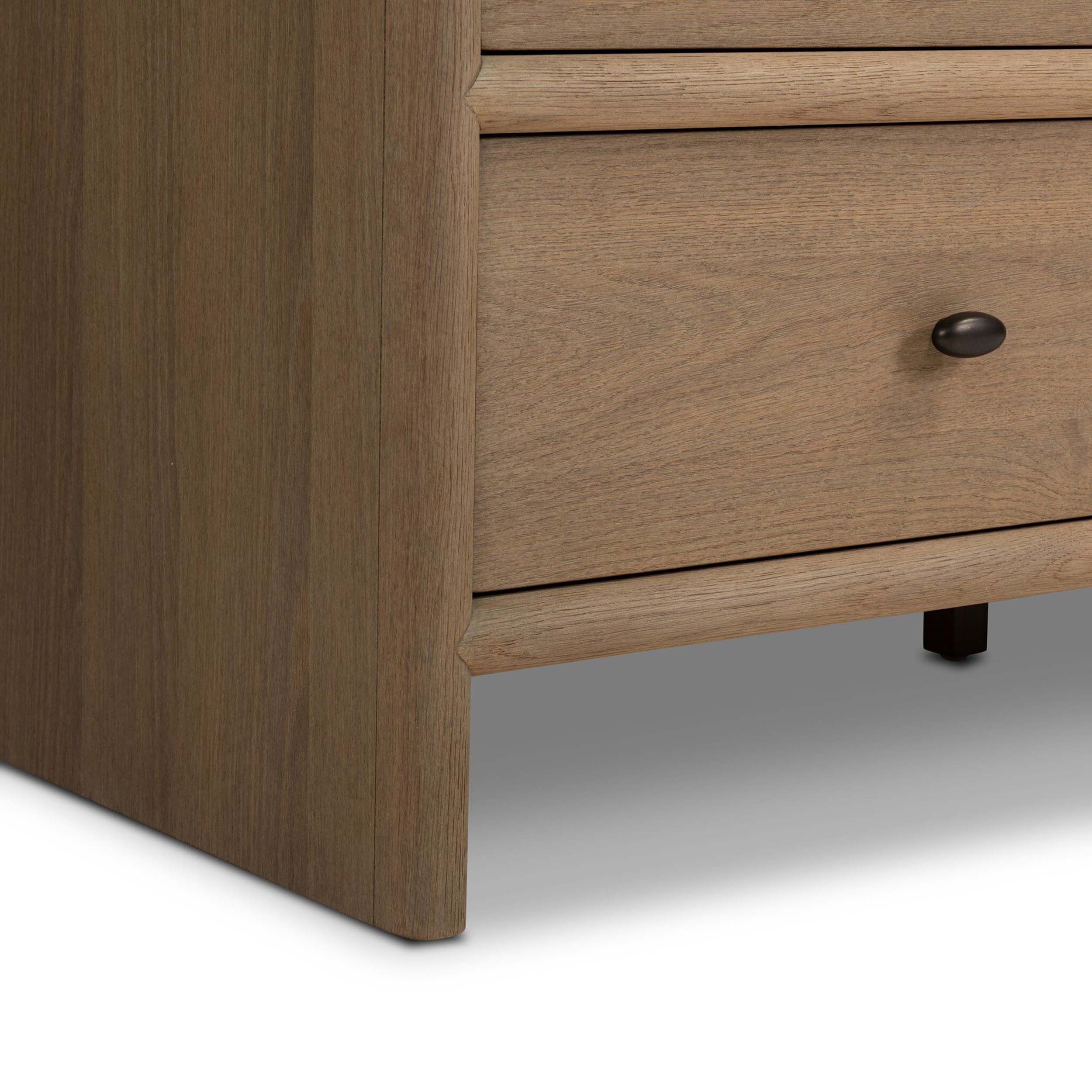 Analisa 9 Drawer Dresser, Sandy Oak by Four Hands - Image 7