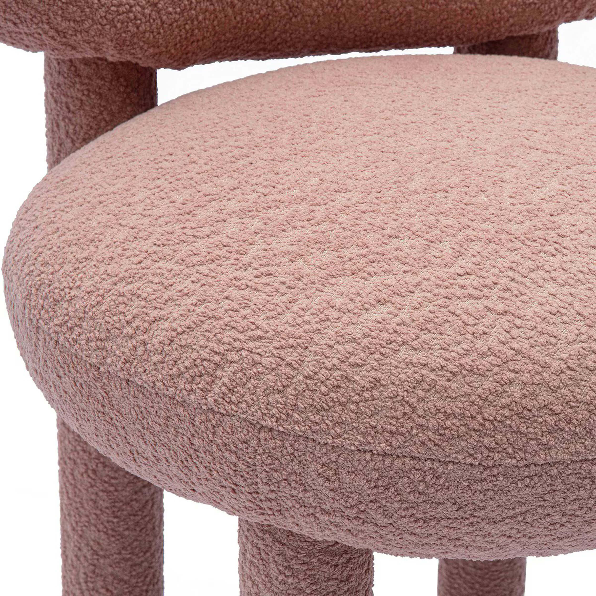 Manu Side Chair, Rose Pink - Image 3