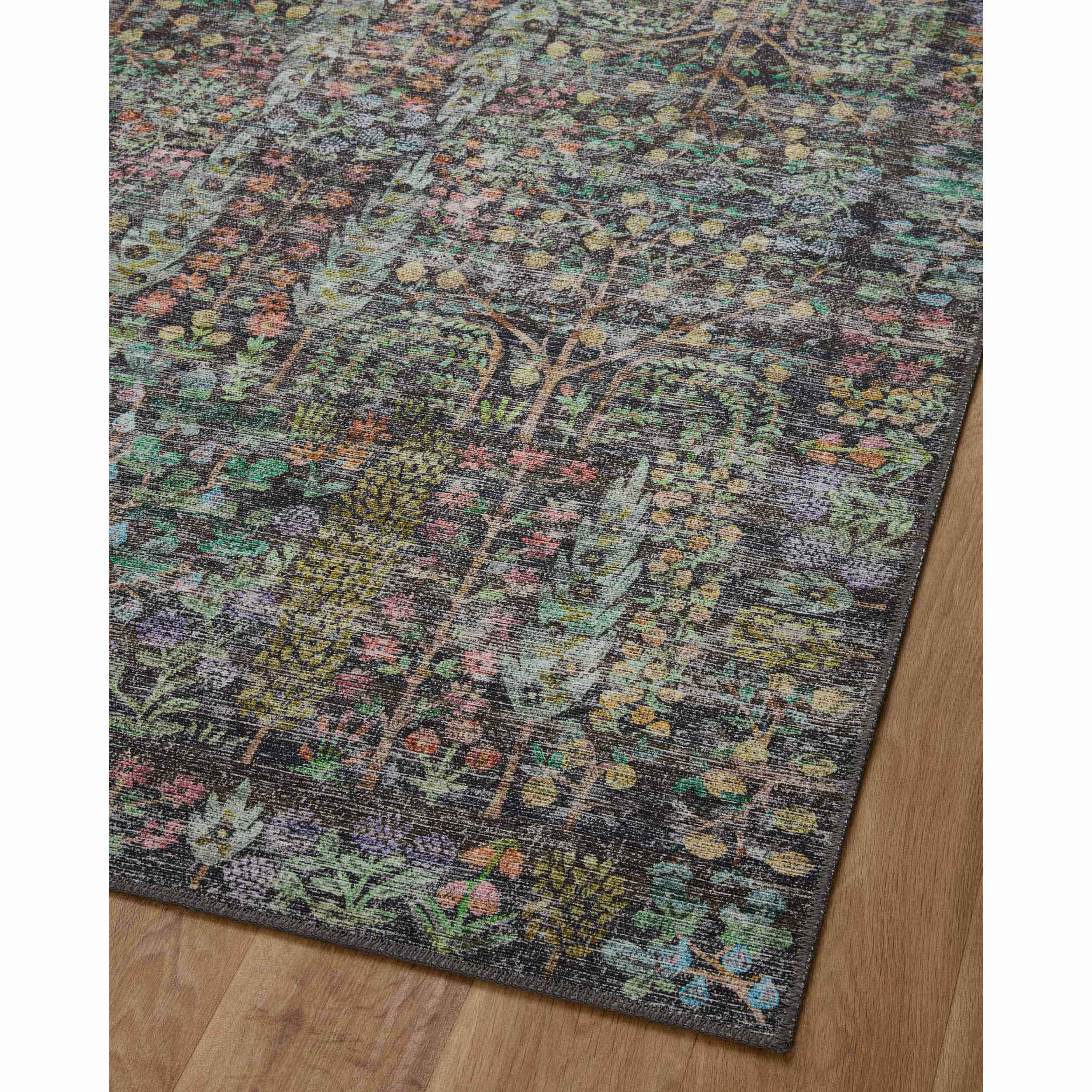 Rifle Paper Co. x Loloi Rug Maison MAO-07, Charcoal - Image 4