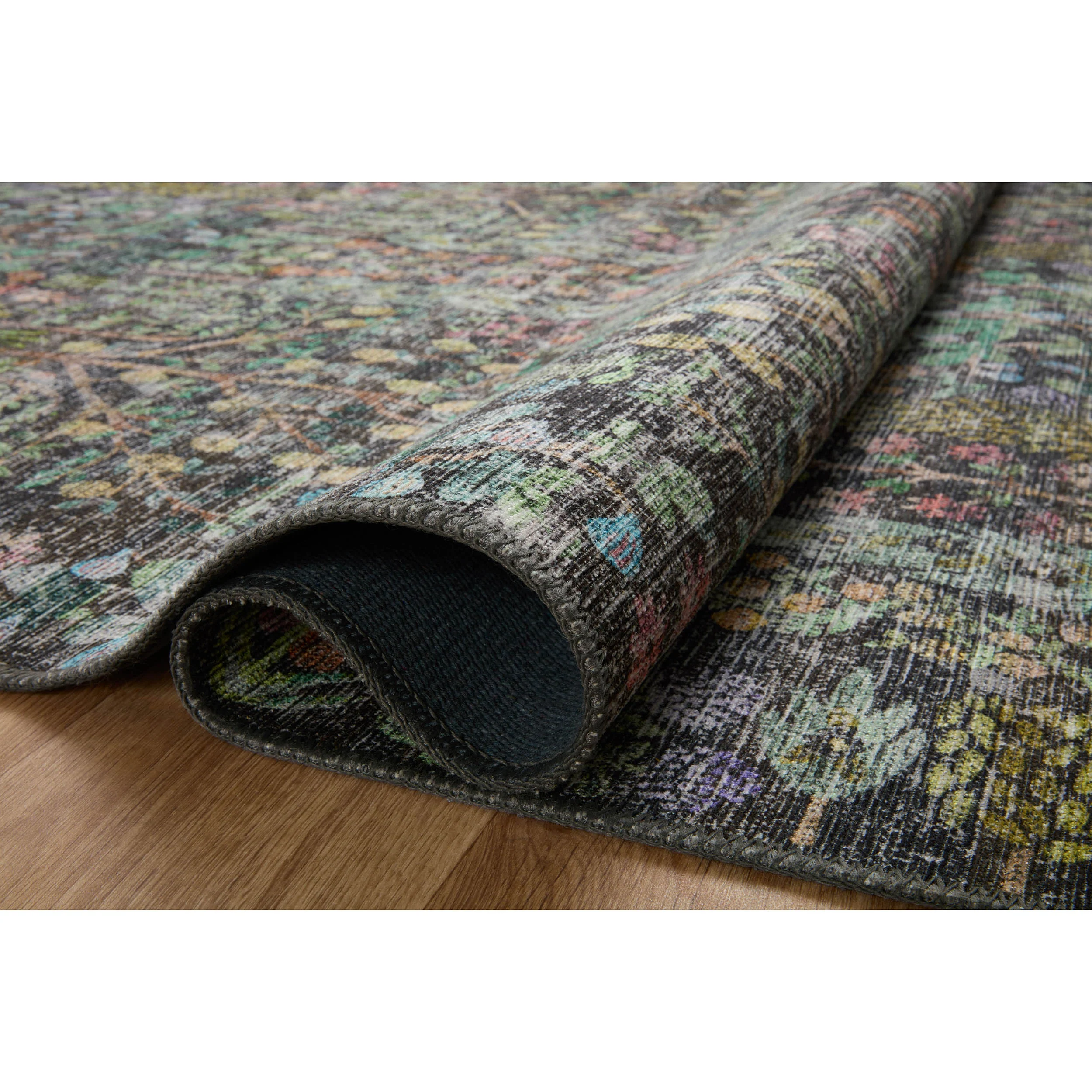 Rifle Paper Co. x Loloi Rug Maison MAO-07, Charcoal - Image 5