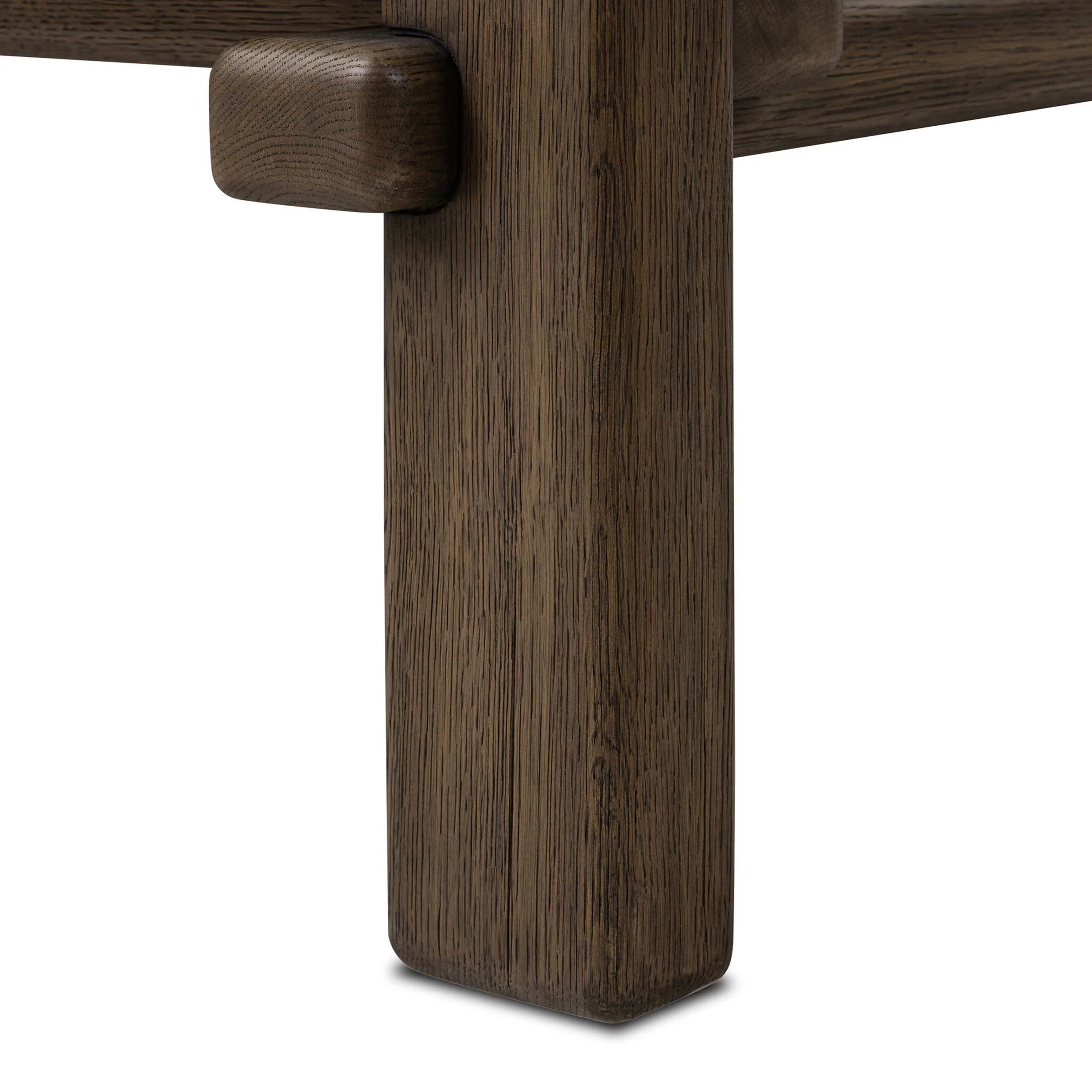 Marcia Square Coffee Table, Brown by Four Hands - Image 7