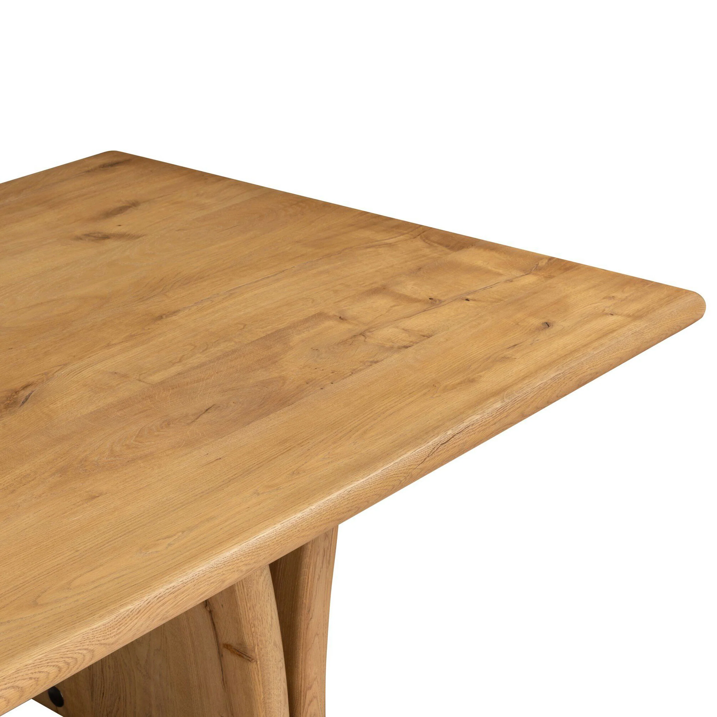 Marcon Rectangular Dining Table, Natural by Four Hands - Image 6