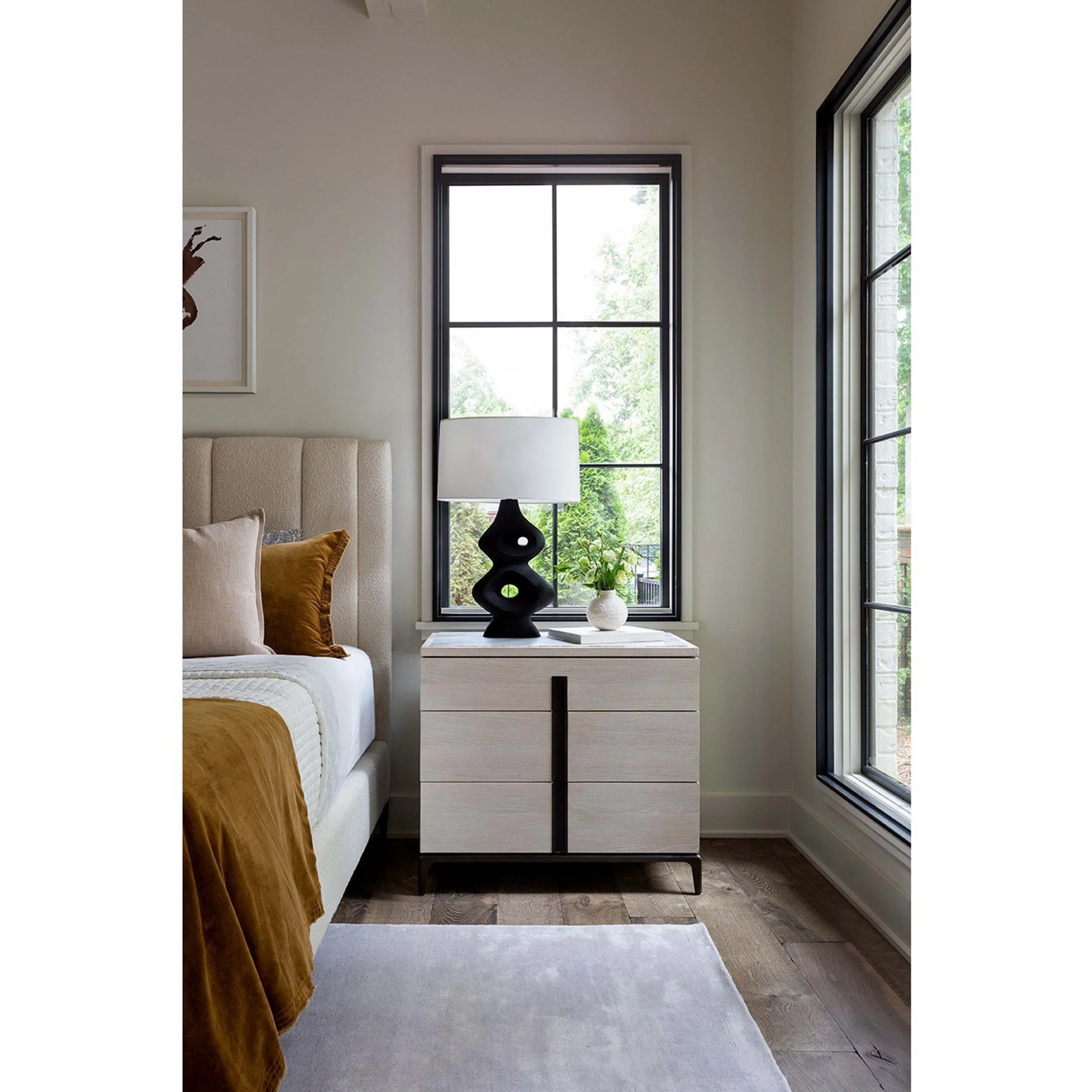 Maren Nightstand, White Oak - Image 3