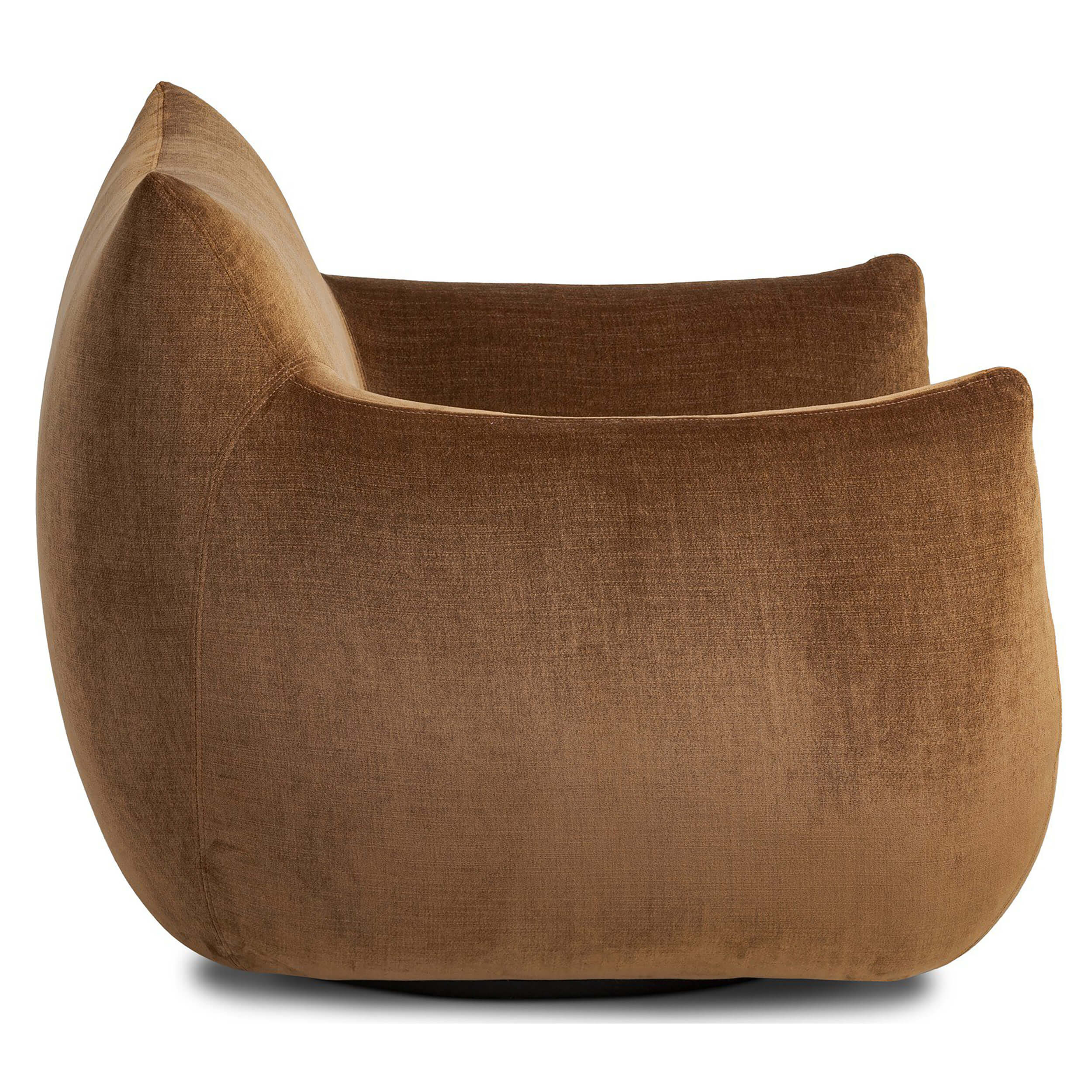 Margot Swivel Chair, Altair Sienna by Four Hands - Image 3