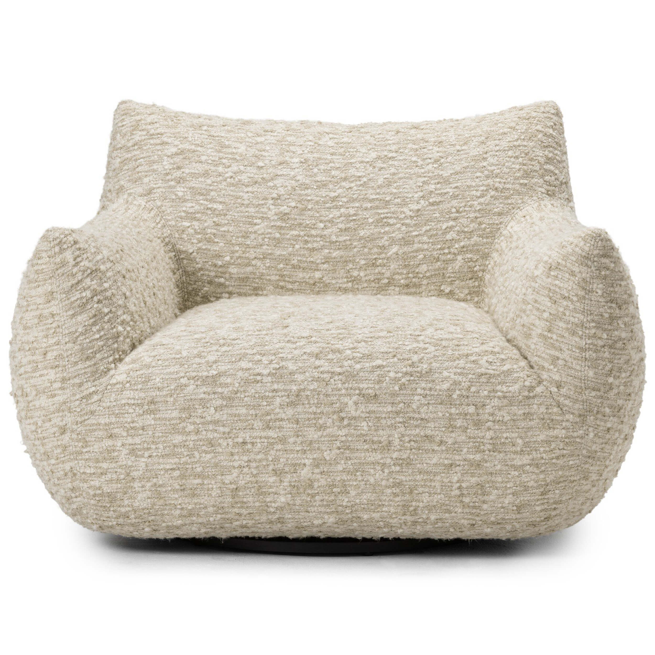 Margot Swivel Chair, Solema Cream by Four Hands - Image 2