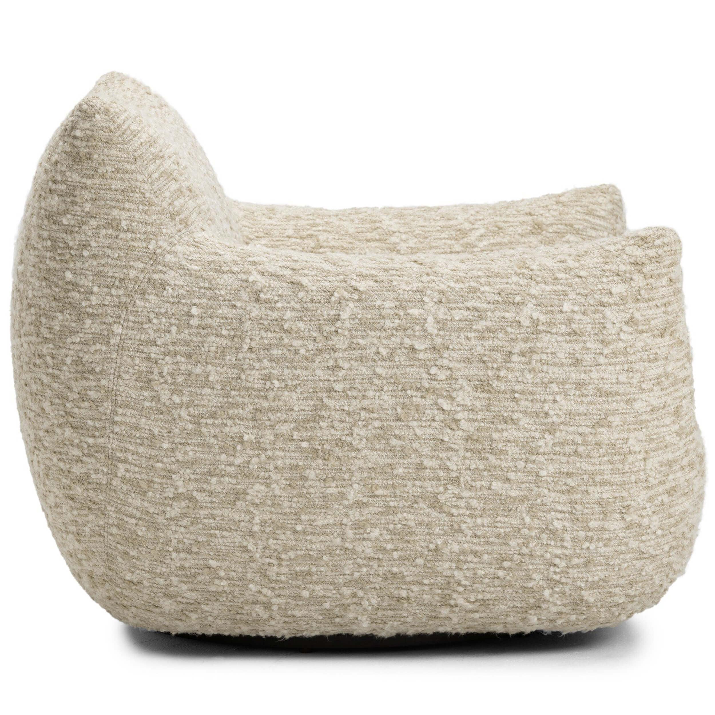 Margot Swivel Chair, Solema Cream by Four Hands - Image 3