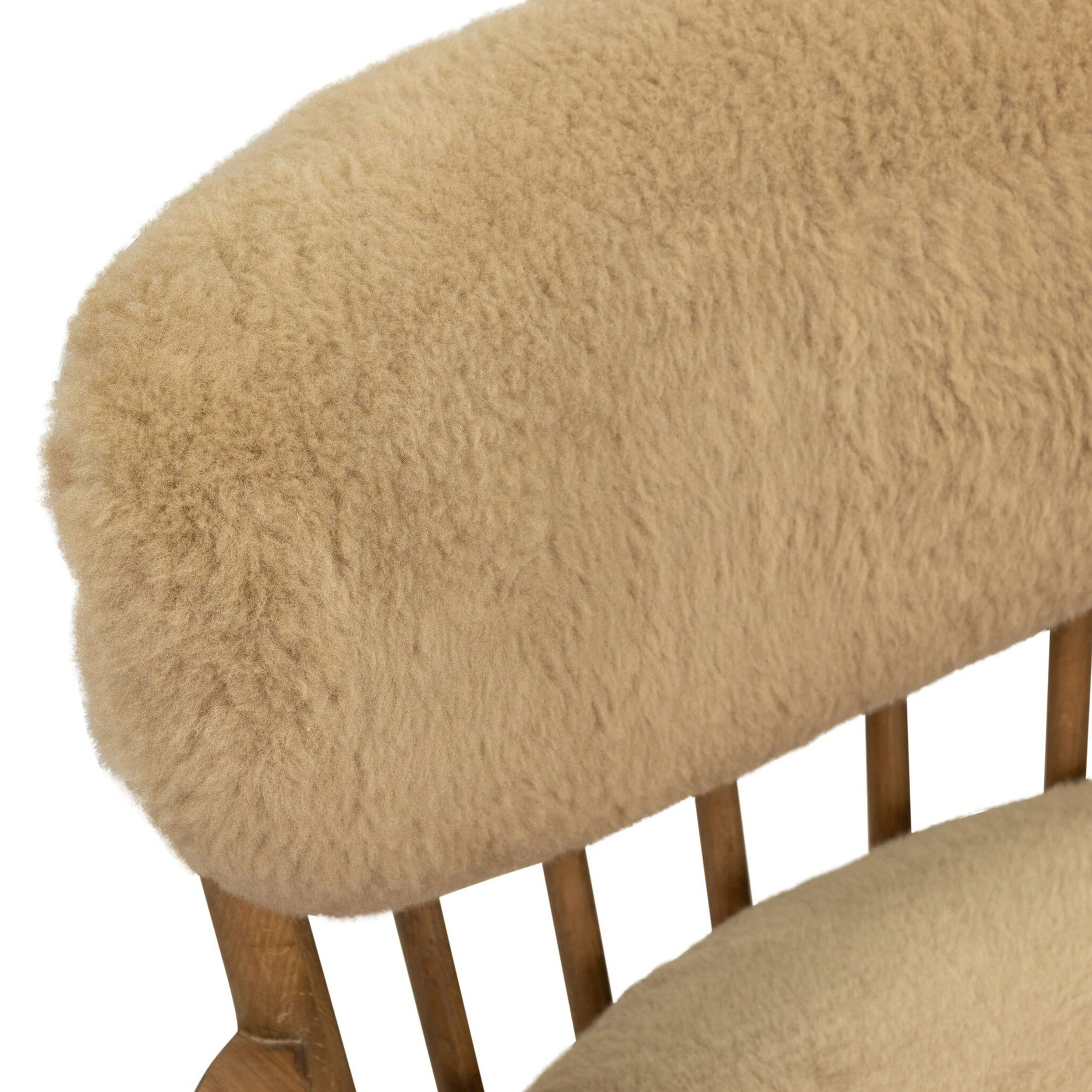 Marisol Chair, Desert Shearling by Four Hands - Image 5