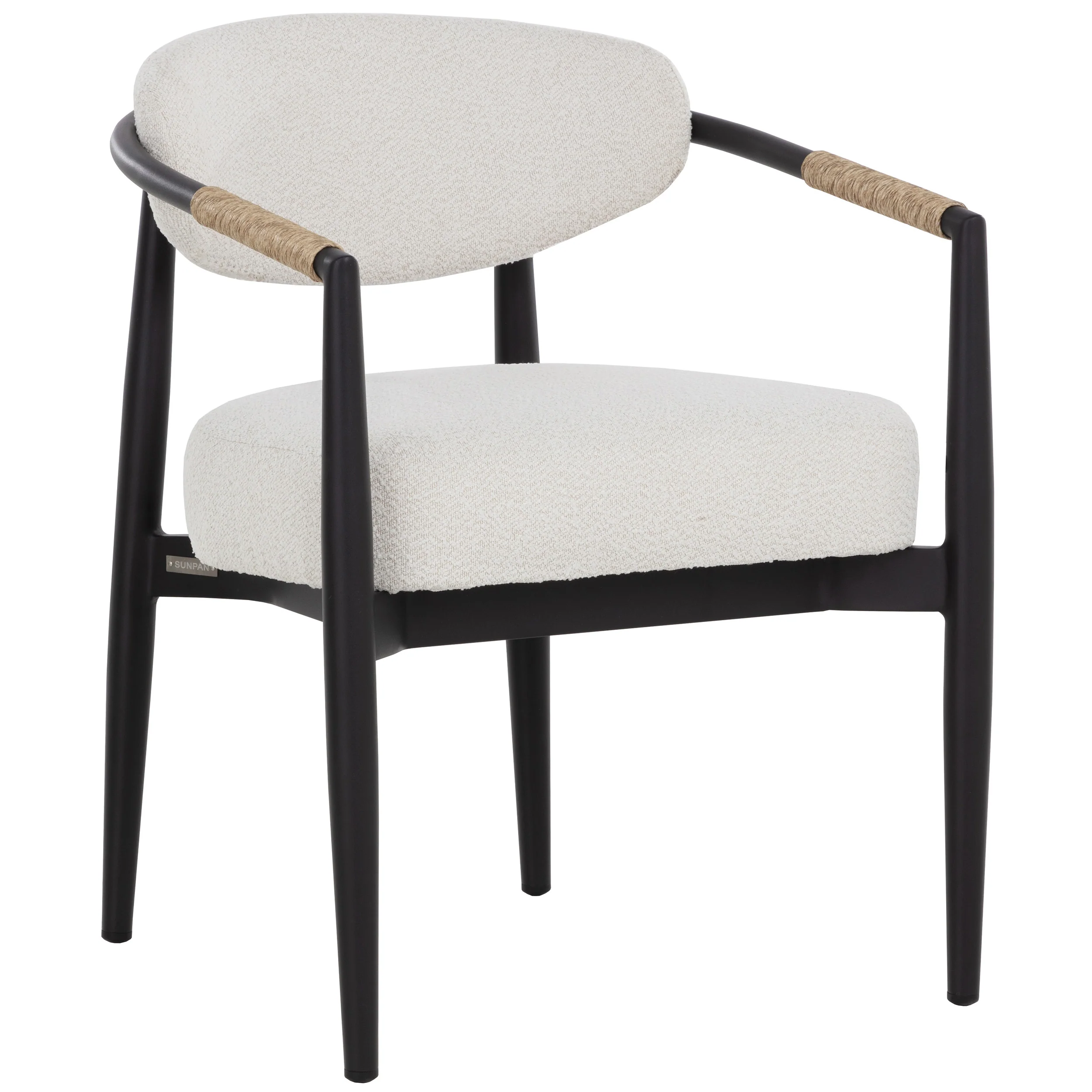 Marita Dining Armchair, Black
