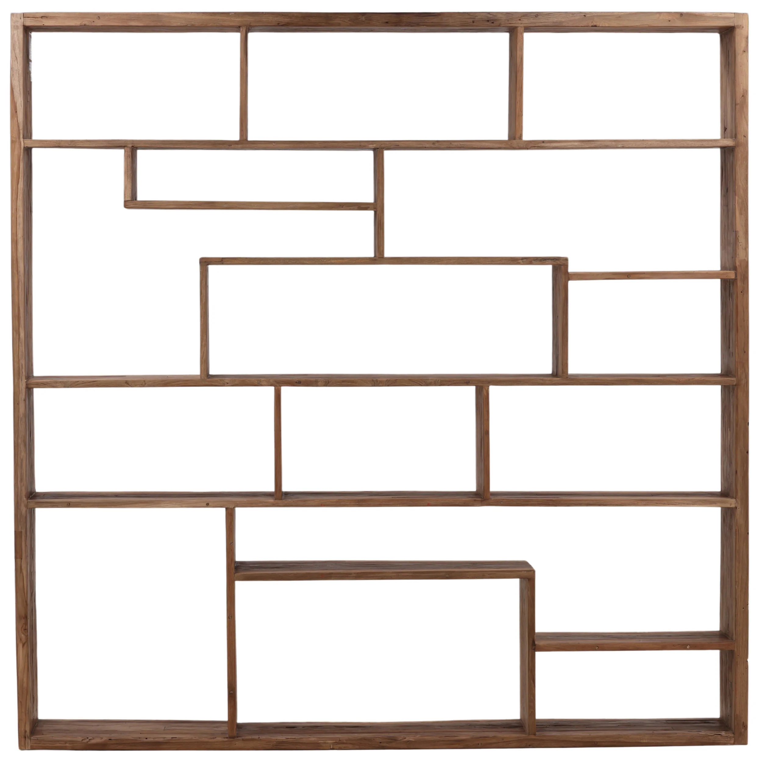 Mariz Bookcase, Medium Brown - Image 6