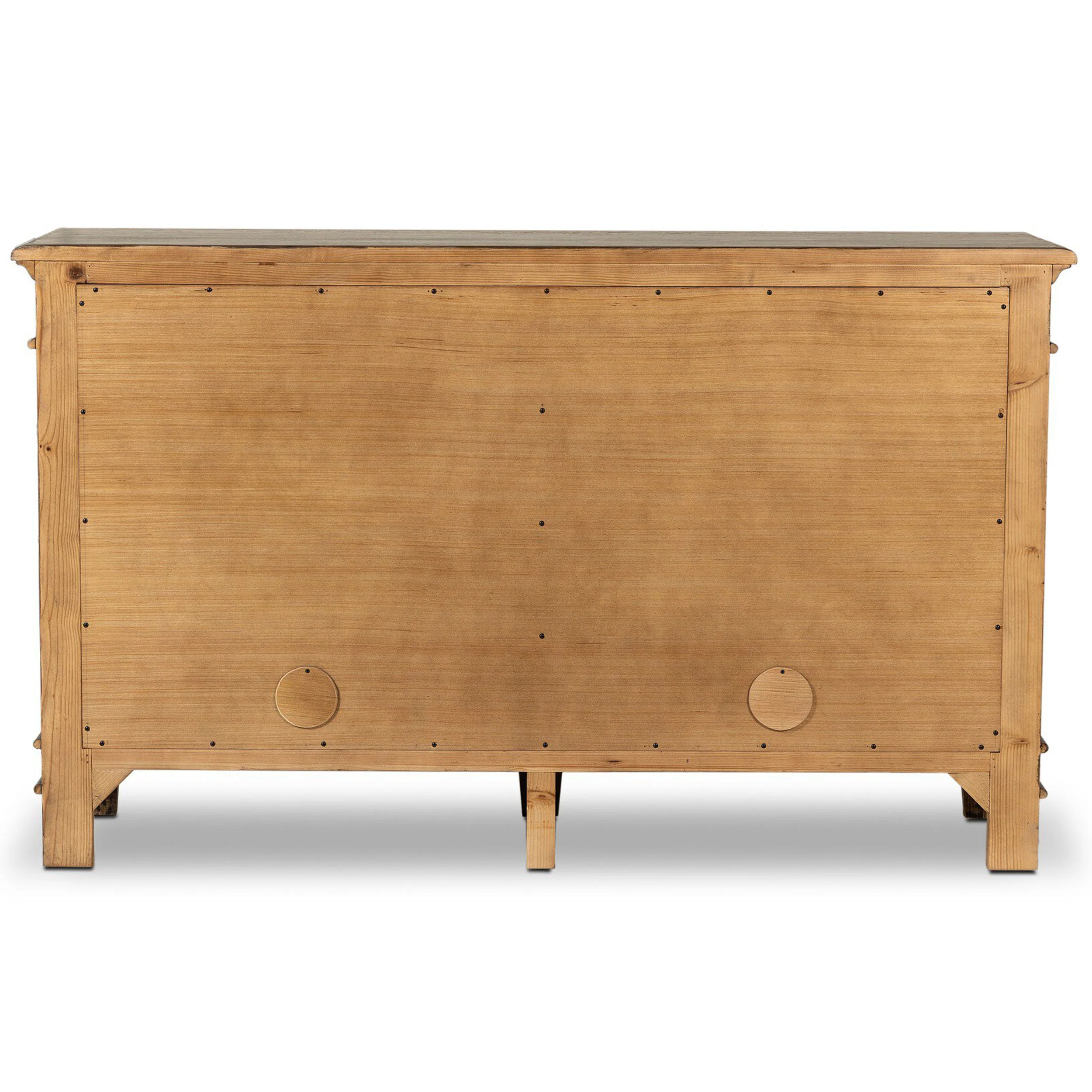 Marjorie 4 Door Sideboard, Distressed Black by Four Hands - Image 4