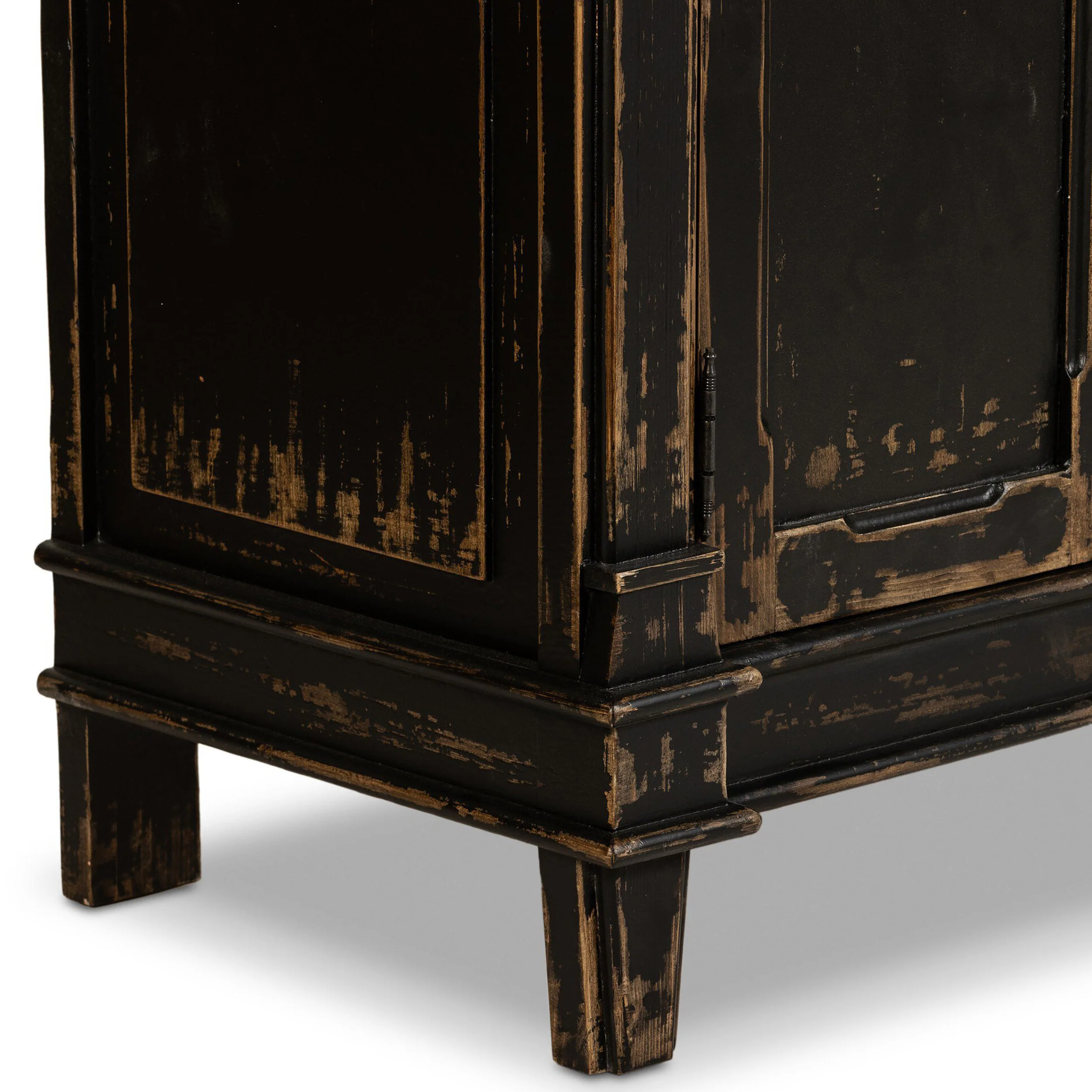 Marjorie 4 Door Sideboard, Distressed Black by Four Hands - Image 5