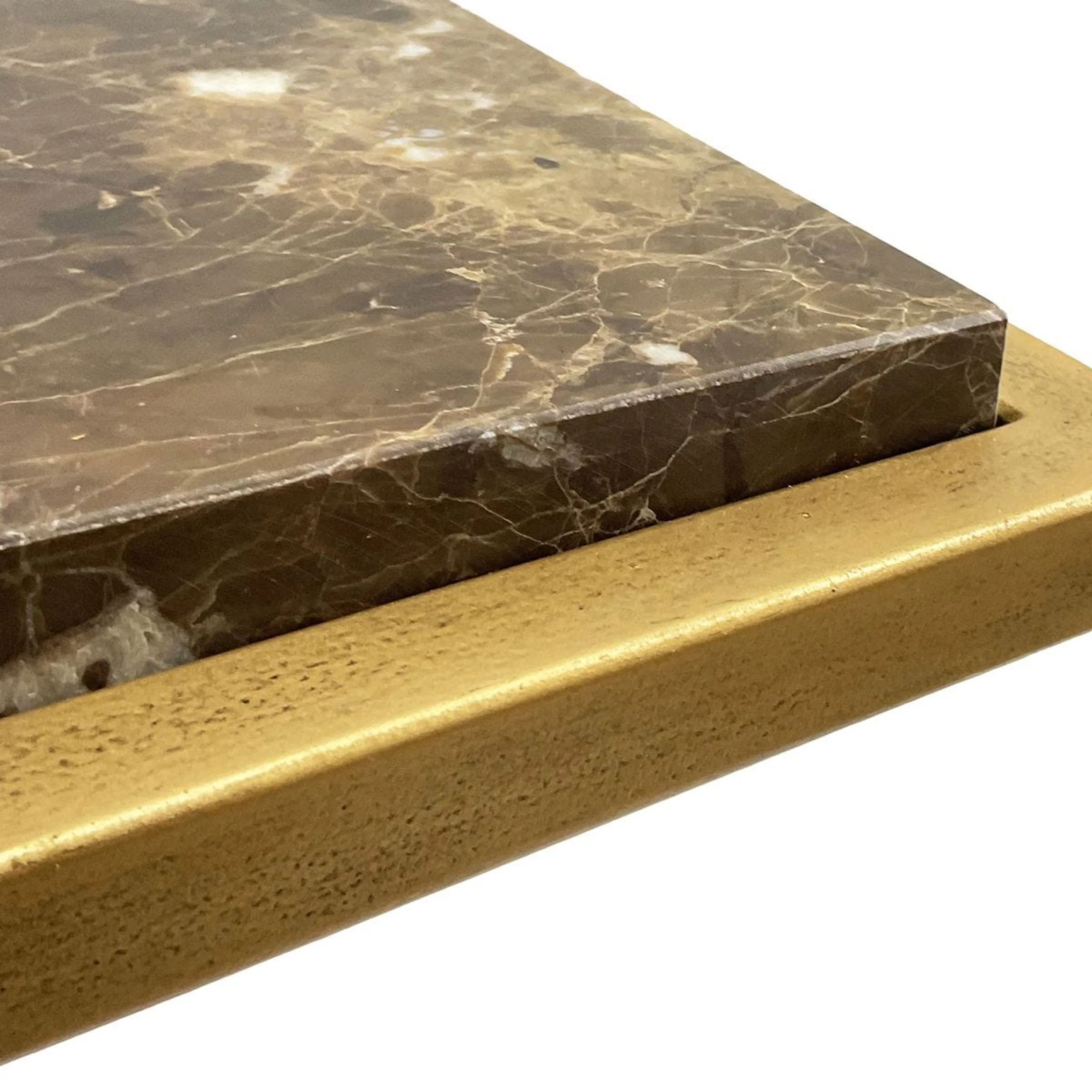 Marla Accent Table, Antiqued Gold - Image 4