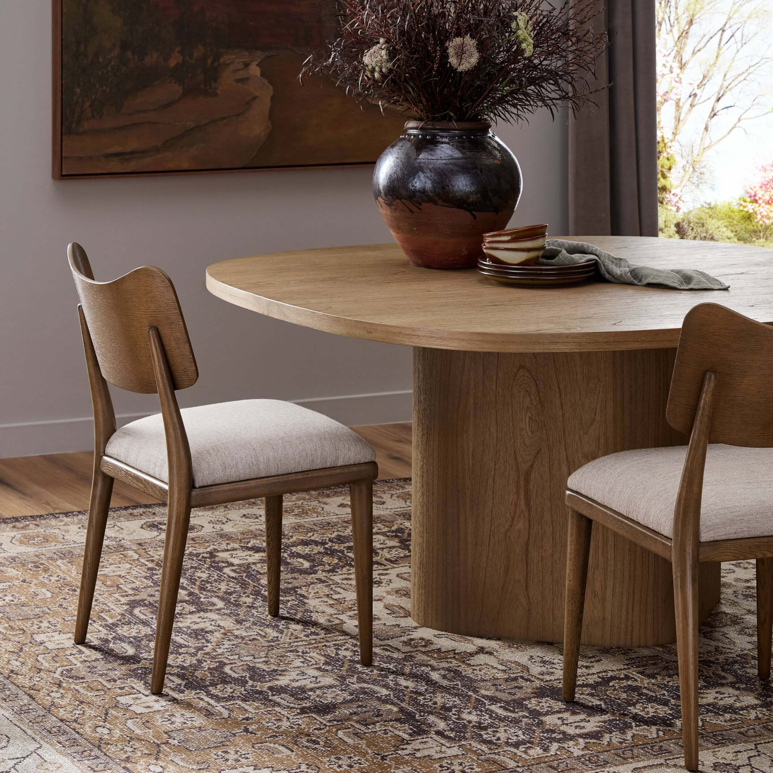 Marley Dining Chair, Alcala Wheat, Set of 2 by Four Hands - Image 6