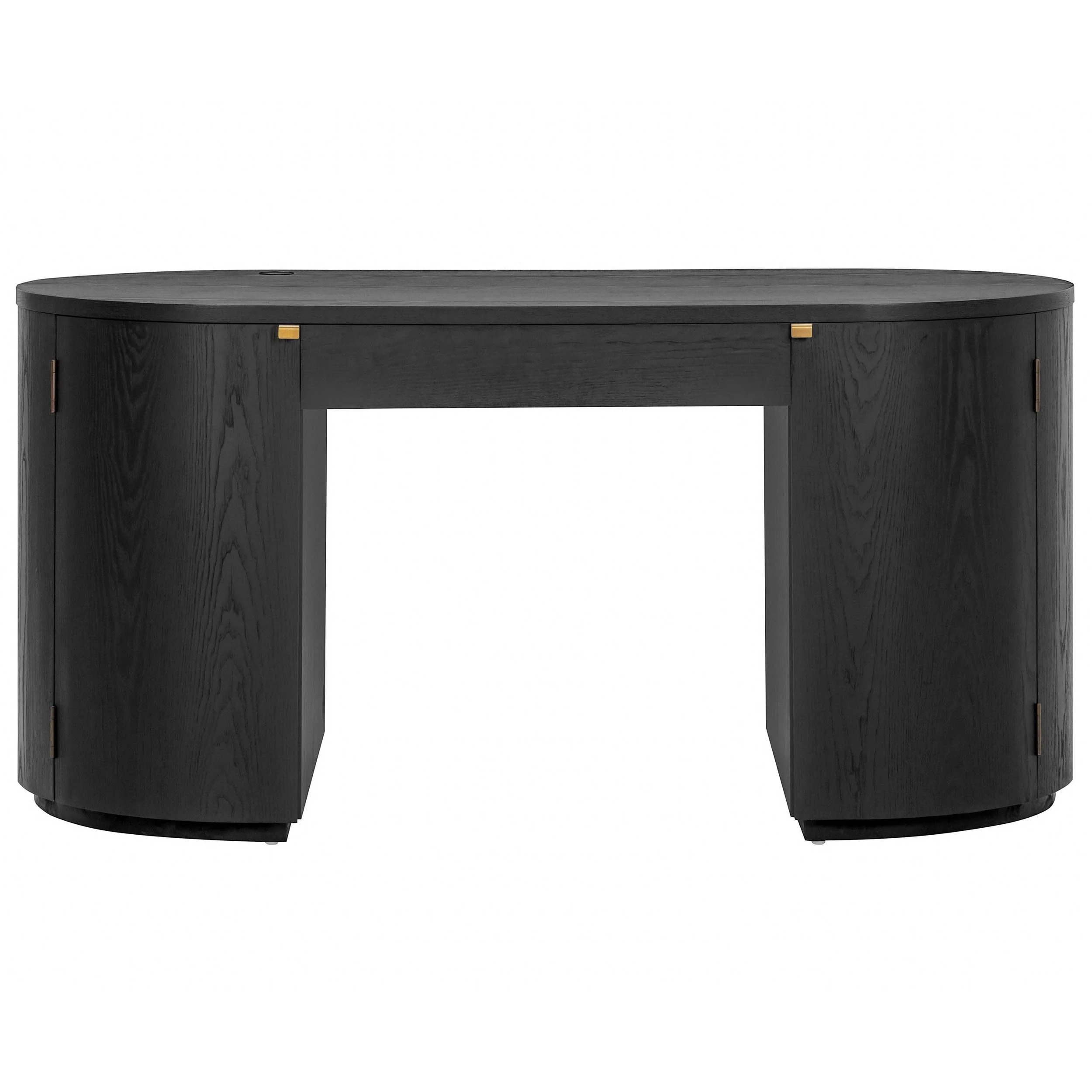 Marlow Executive Desk, Black - Image 2
