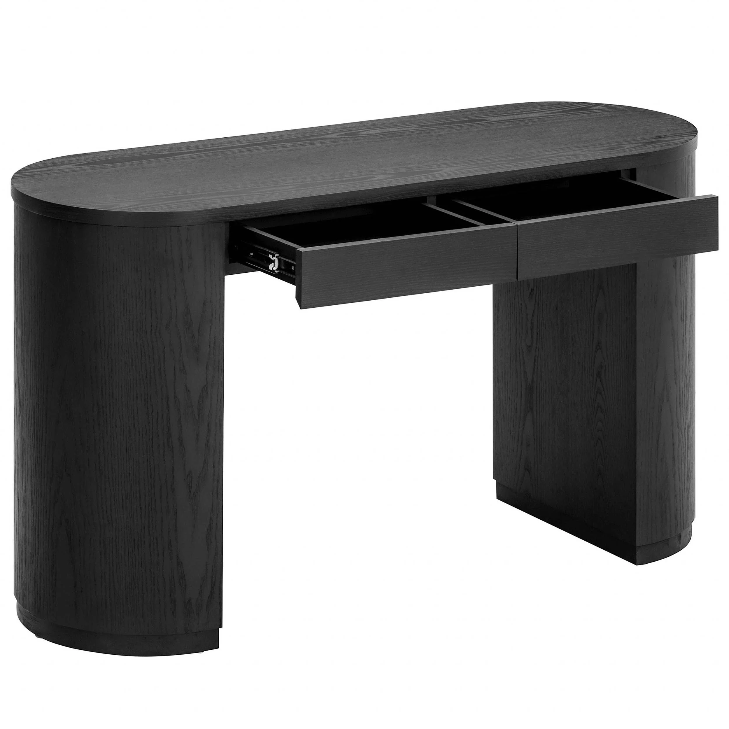 Marlow Writing Desk, Black - Image 4