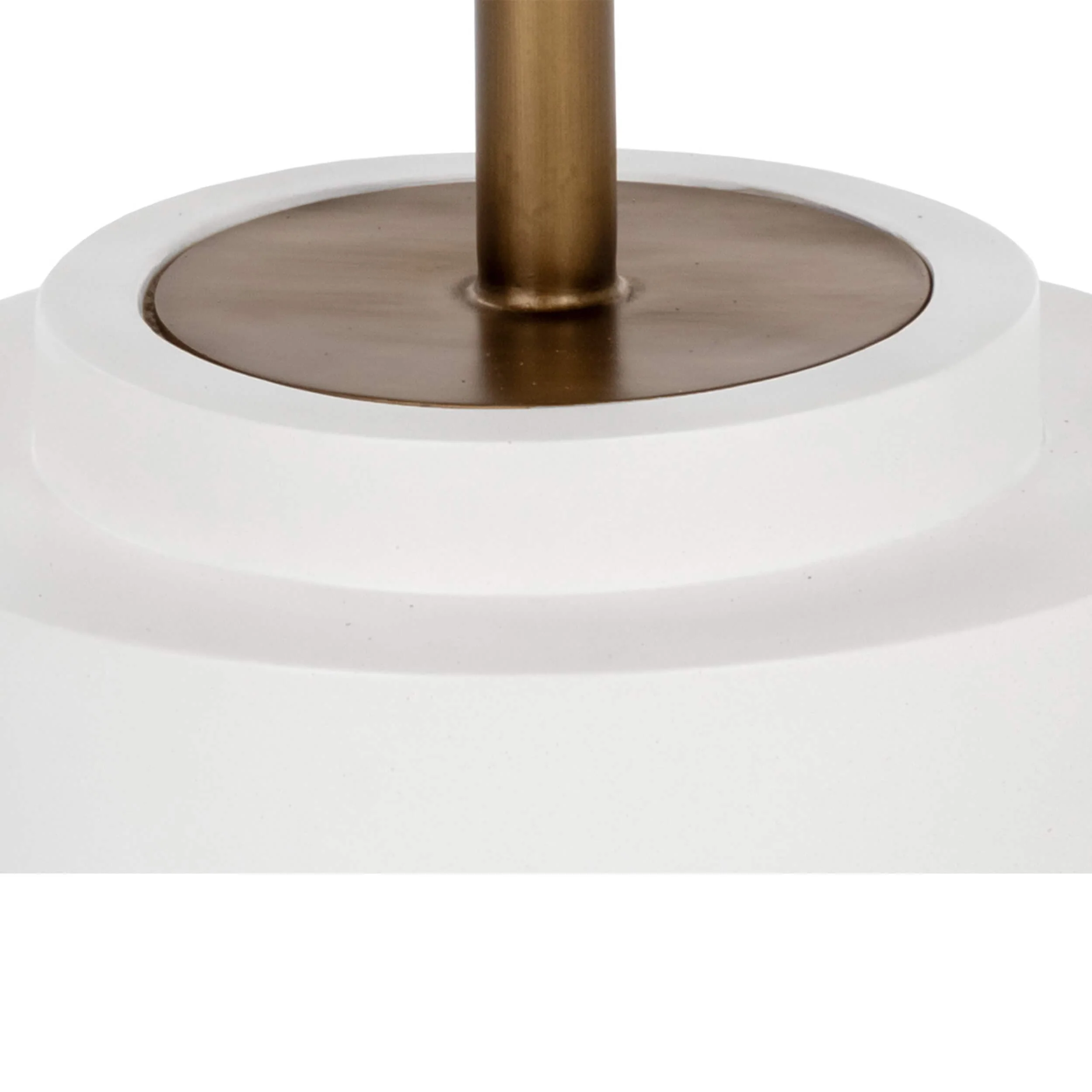 Marlowe 27.5" Round Bistro Table, White - Image 3