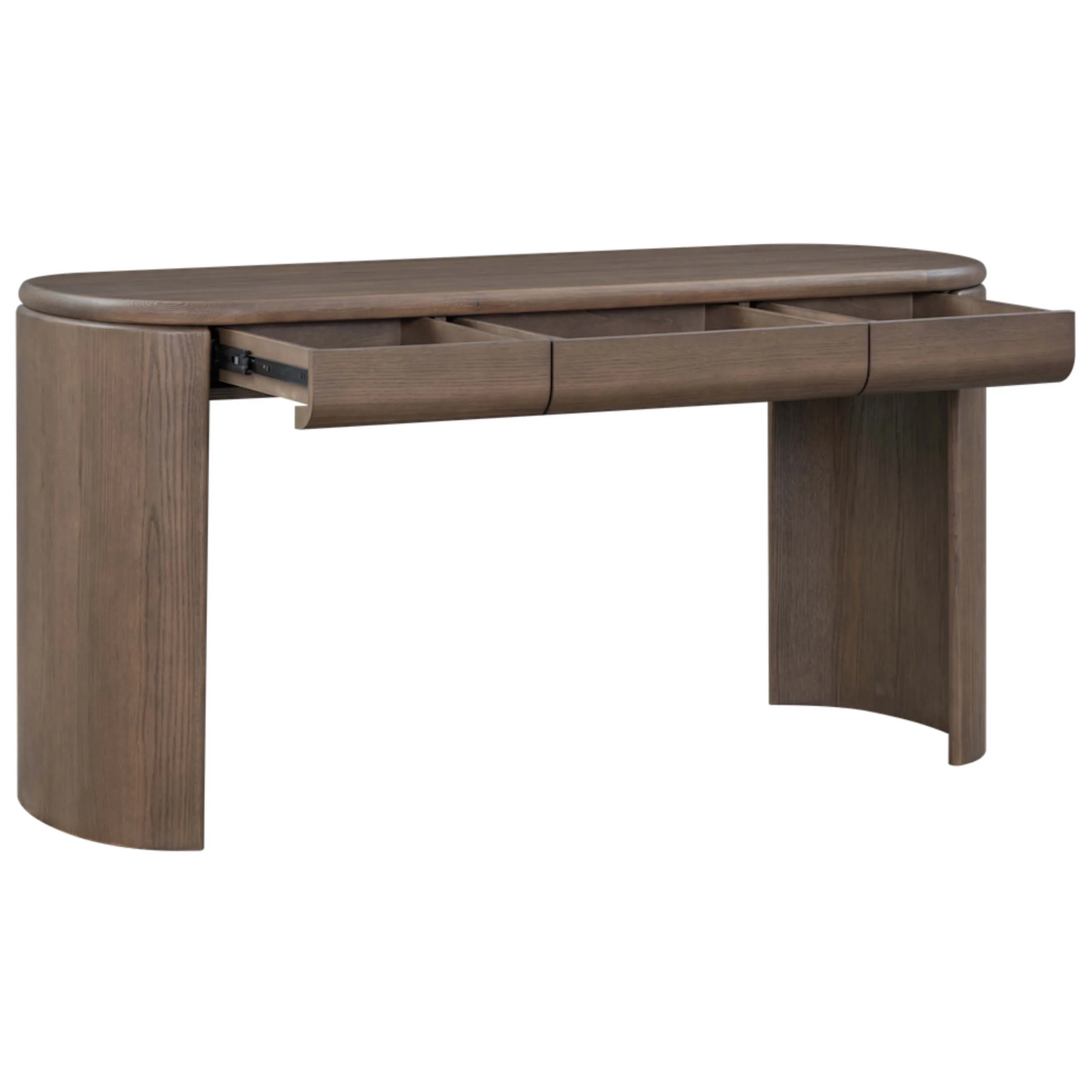 Marlowe Desk, Modern Mocha - Image 4