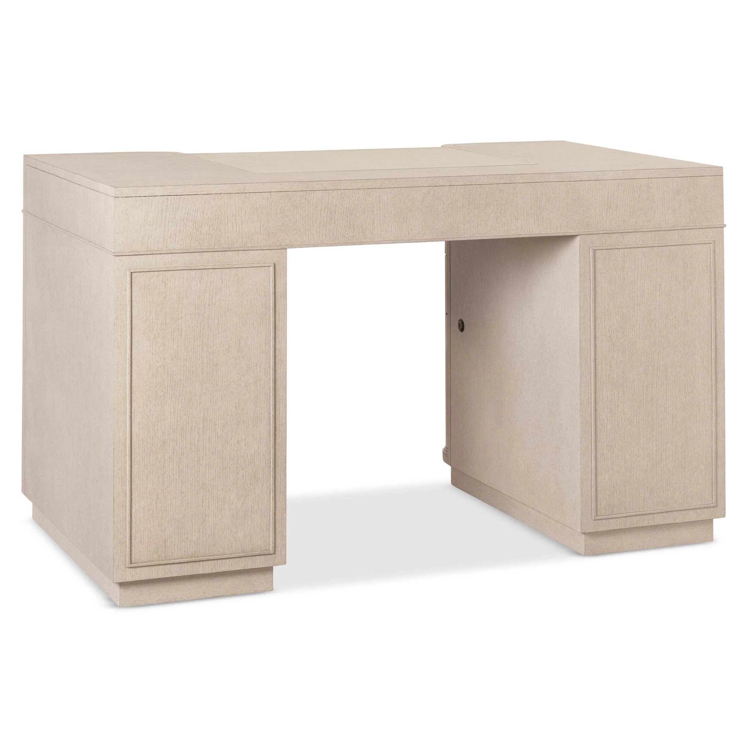 Marlowe Knee-Hole Desk, Limestone - Image 4