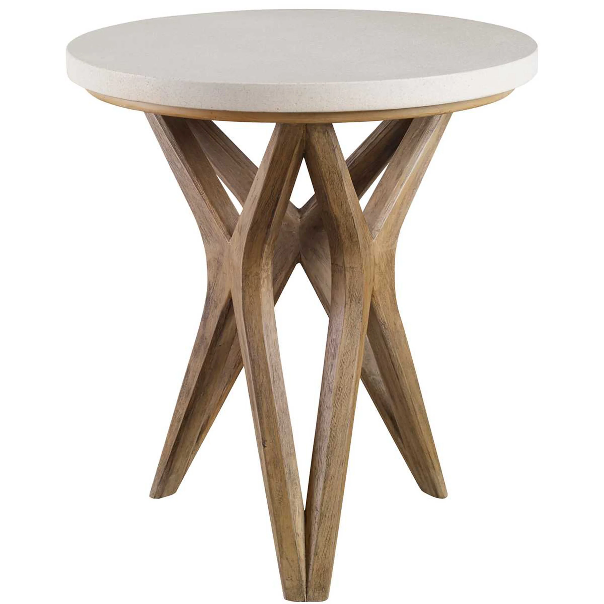 Marnie Side Table, Warm Oatmeal - Image 2