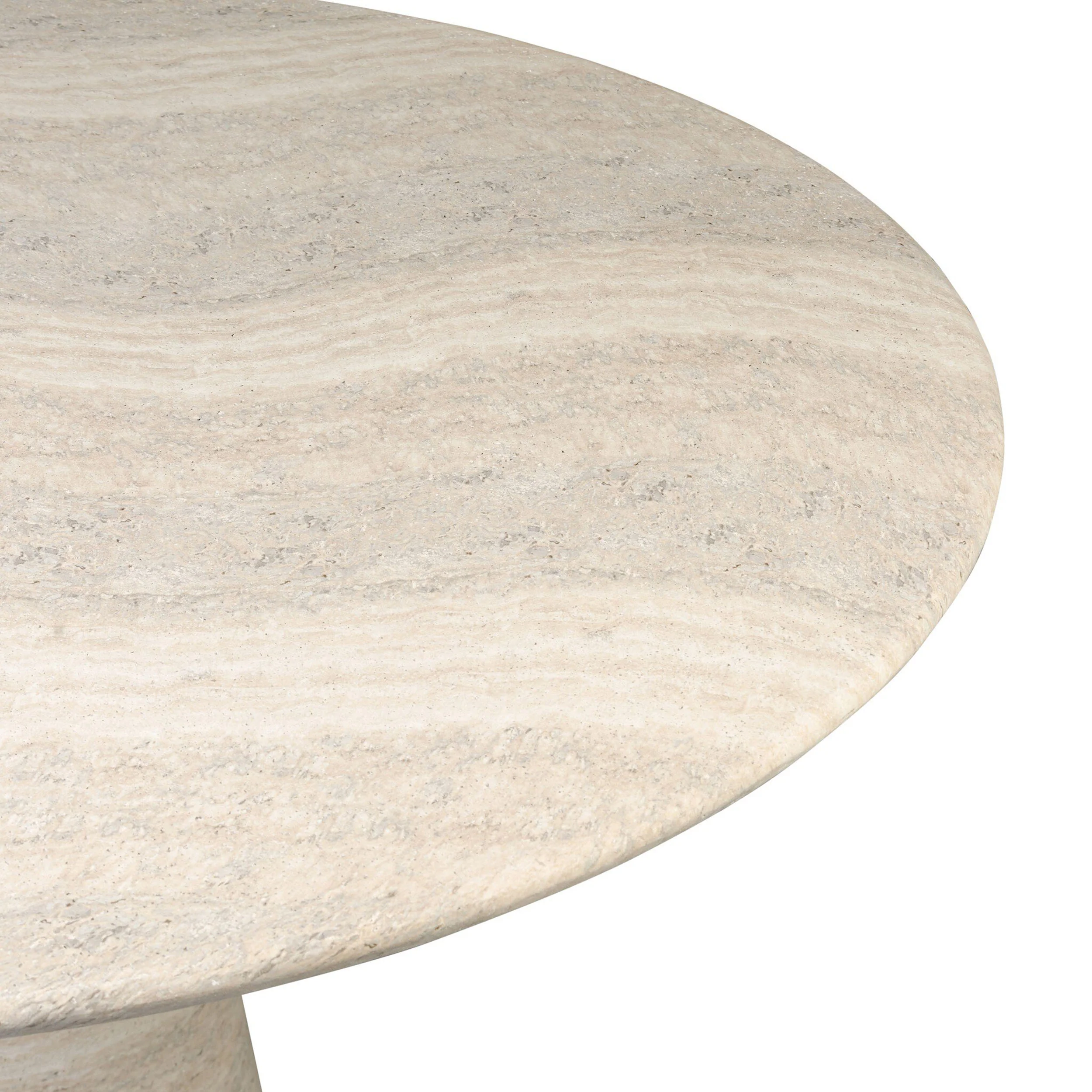 Marsh 55" Outdoor Dining Table, Sandy Grey by Amber Lewis x Four Hands - Image 4