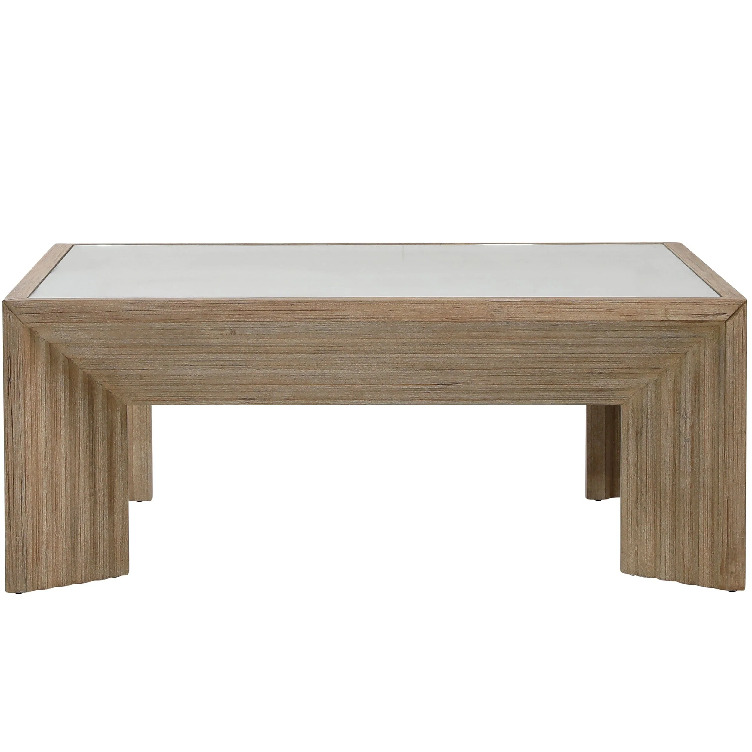 Marva Coffee Table, Light Wood - Image 2