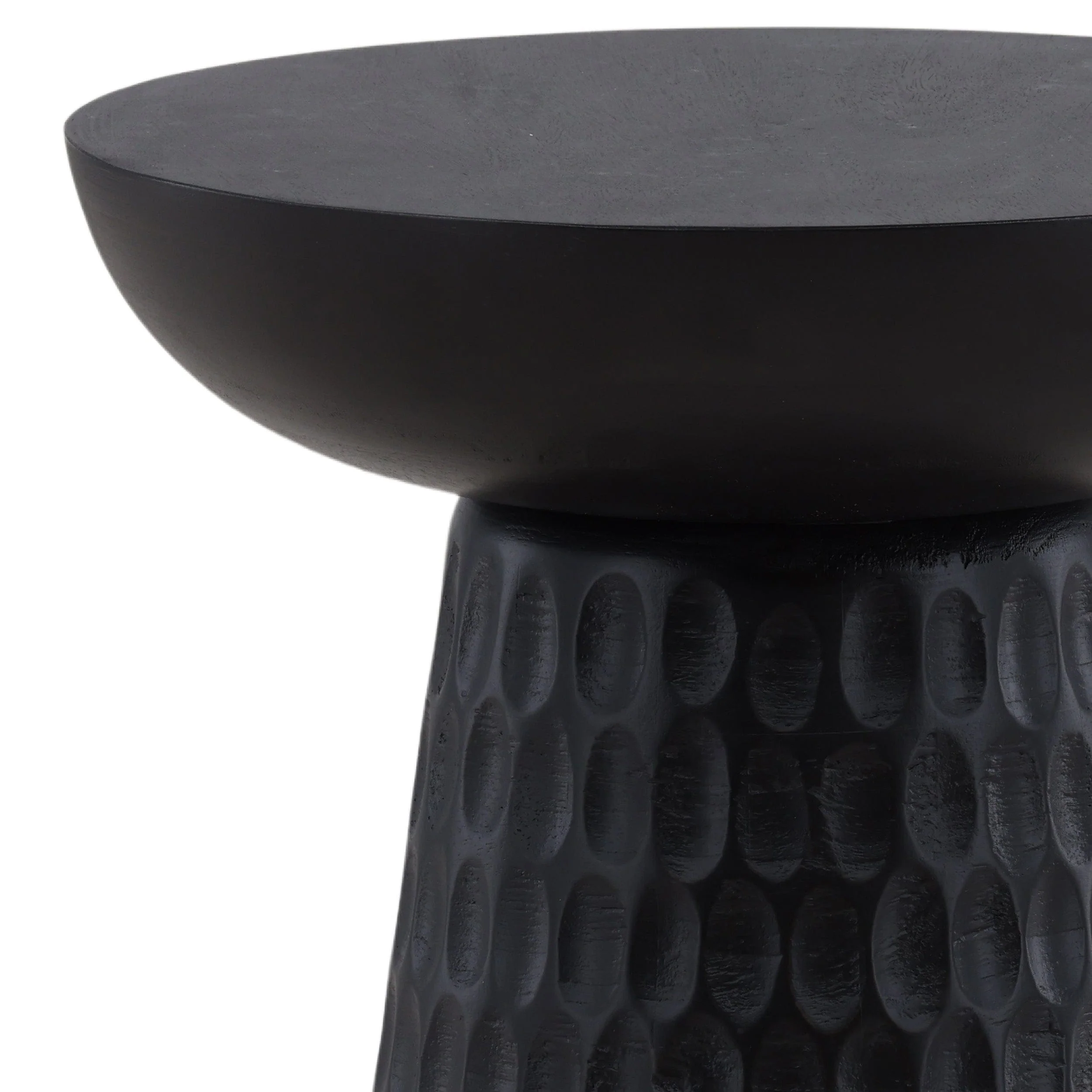 Marzell Side Table, Black - Image 3