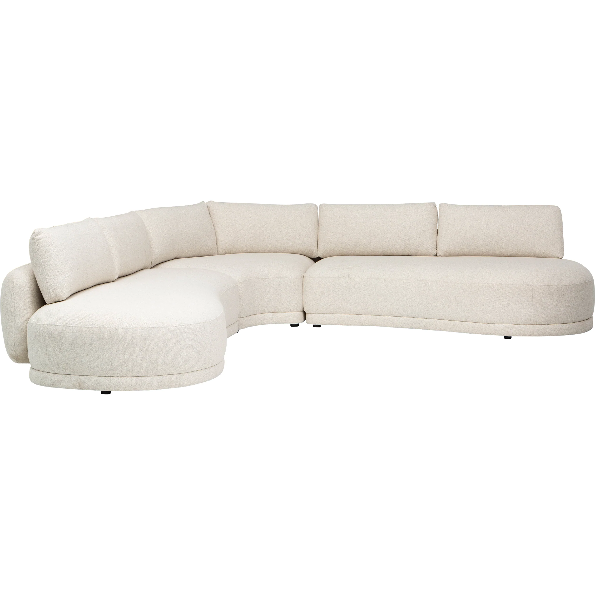 Mason 3 Piece Sectional, Lila Linen - Image 2
