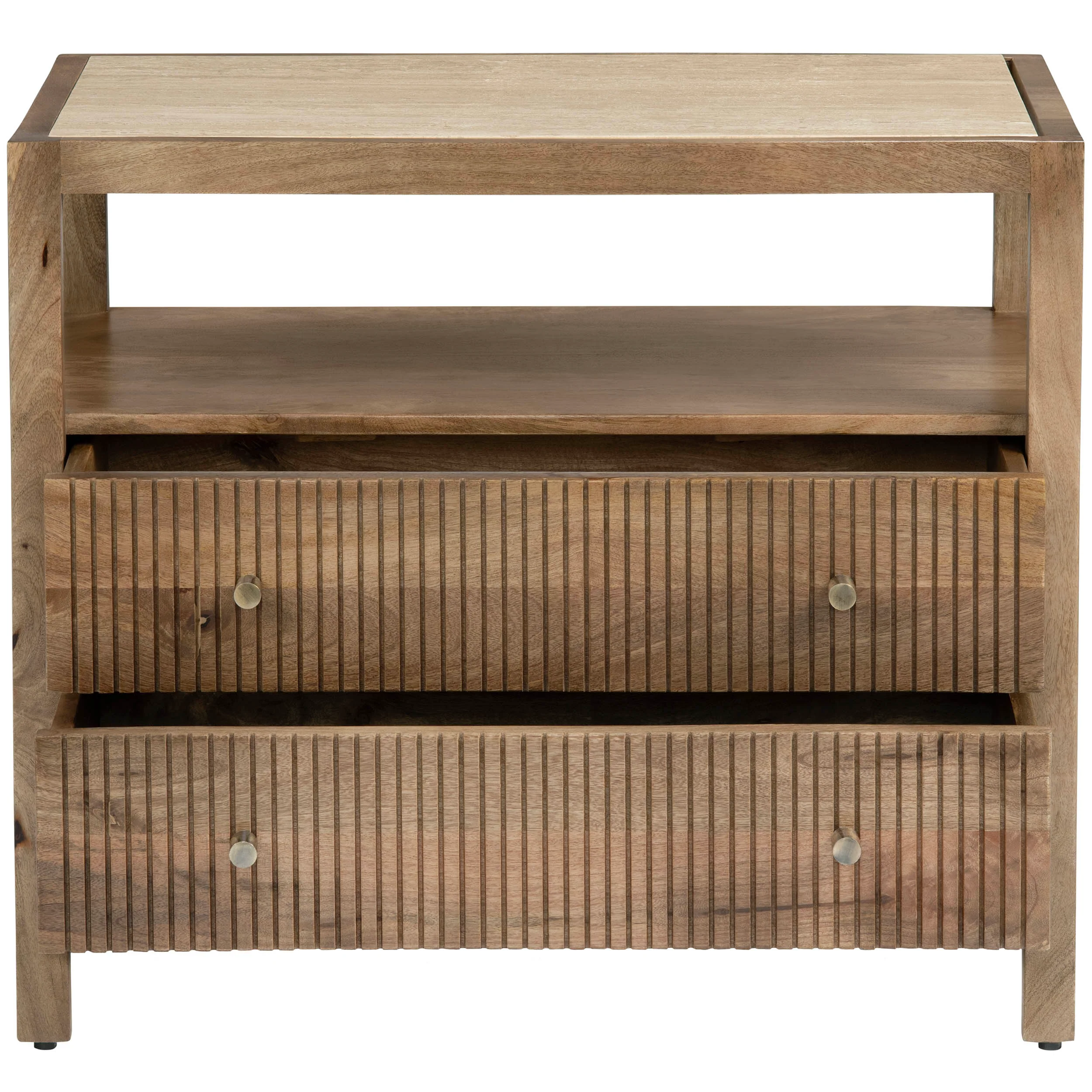 Mason Bedside Table, Natural - Image 3
