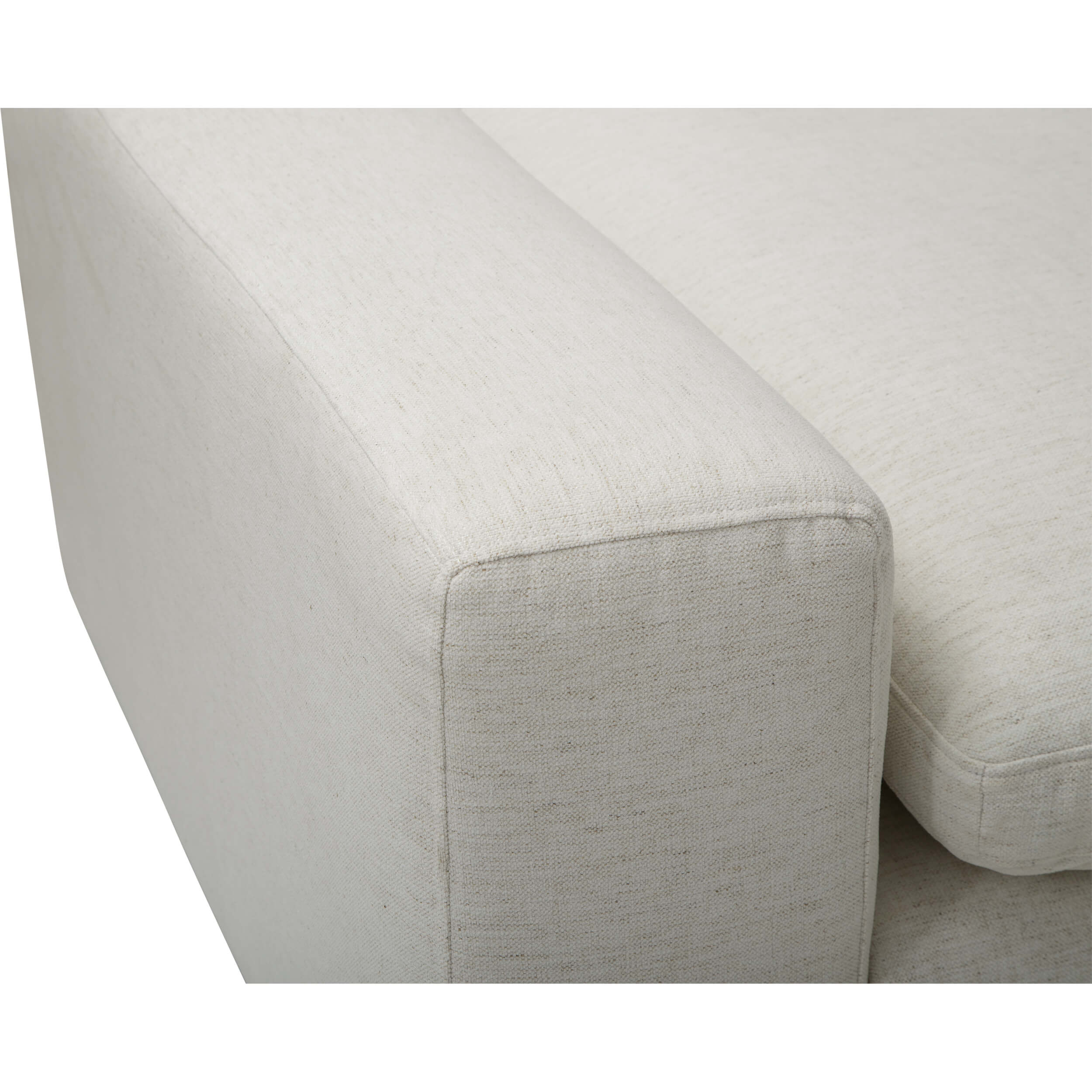 Mateo 4 Piece Modular Sectional, Nomad Snow - Image 9