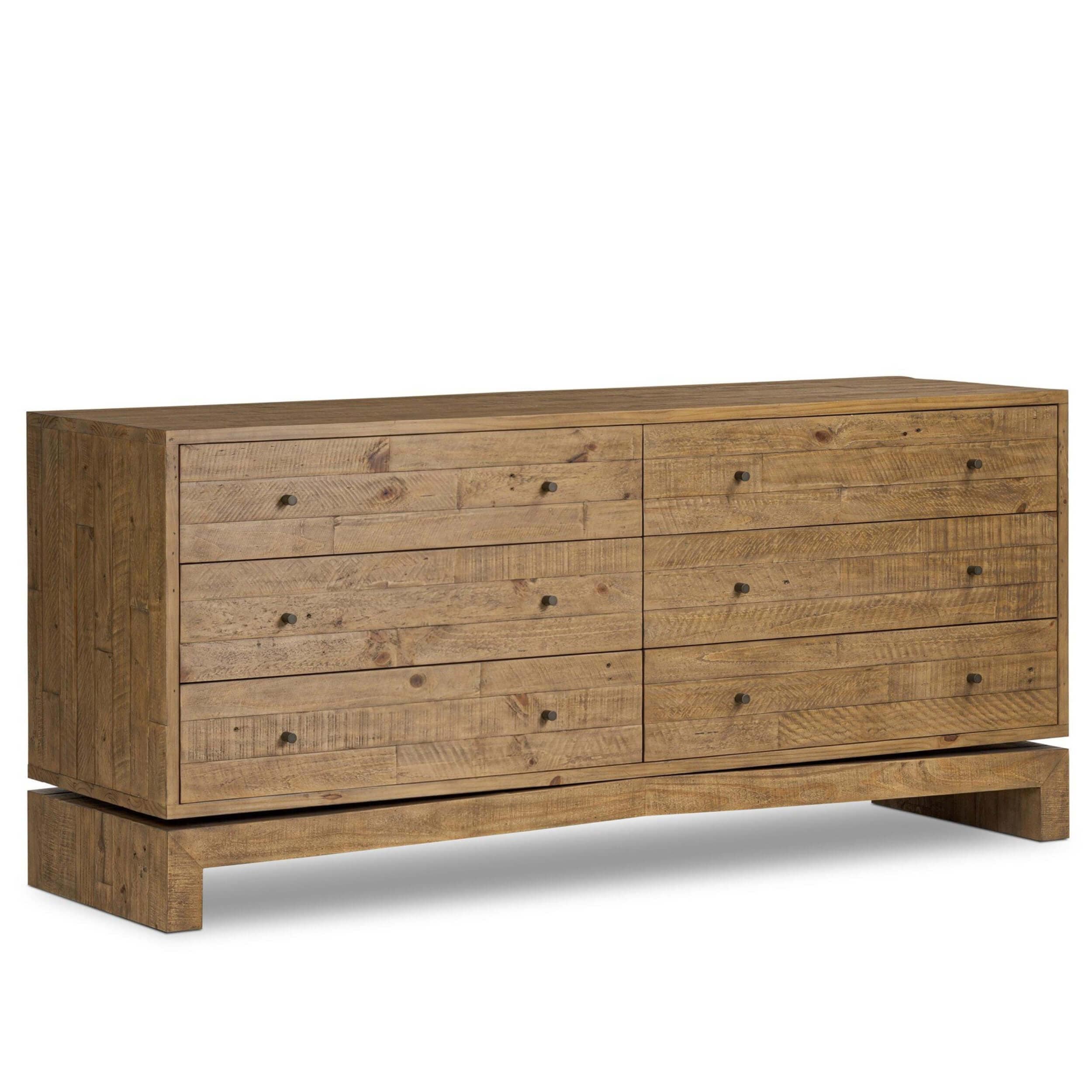 Matthes 6 Drawer Dresser, Sierra Rustic Natural by Four Hands