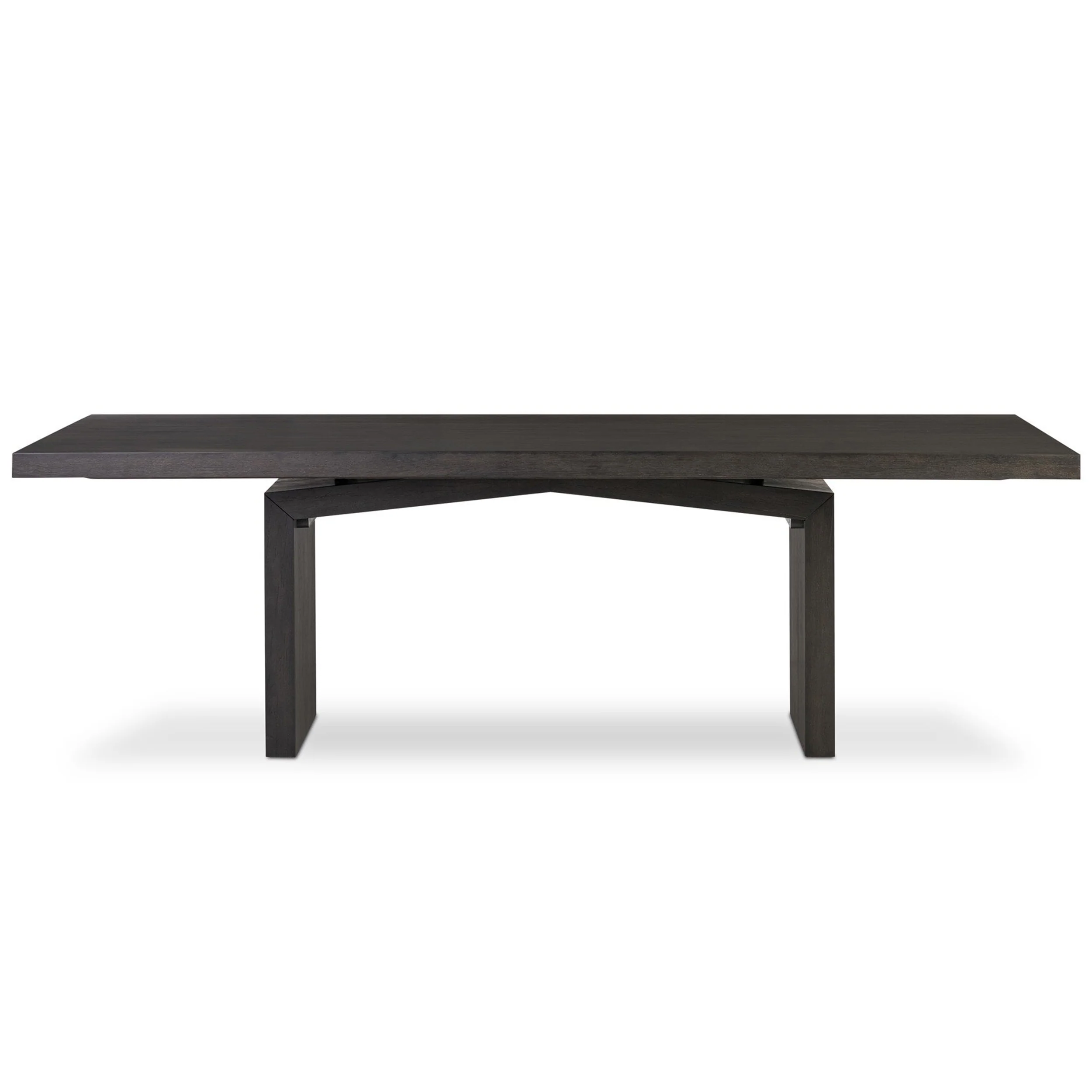 Matthes Dining Table, Smoked Black by Four Hands - Image 2