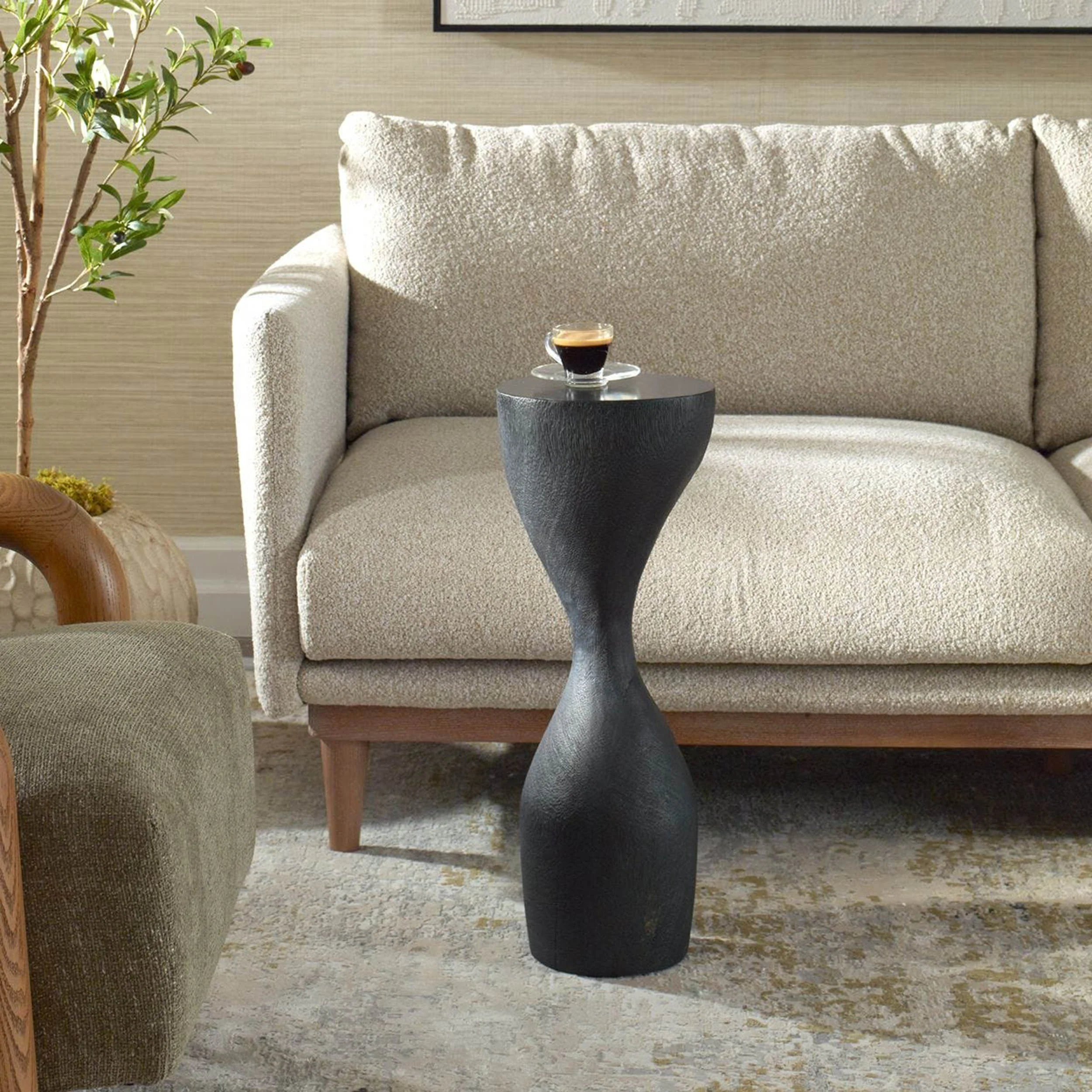 Mattison Drink Table, Black - Image 5