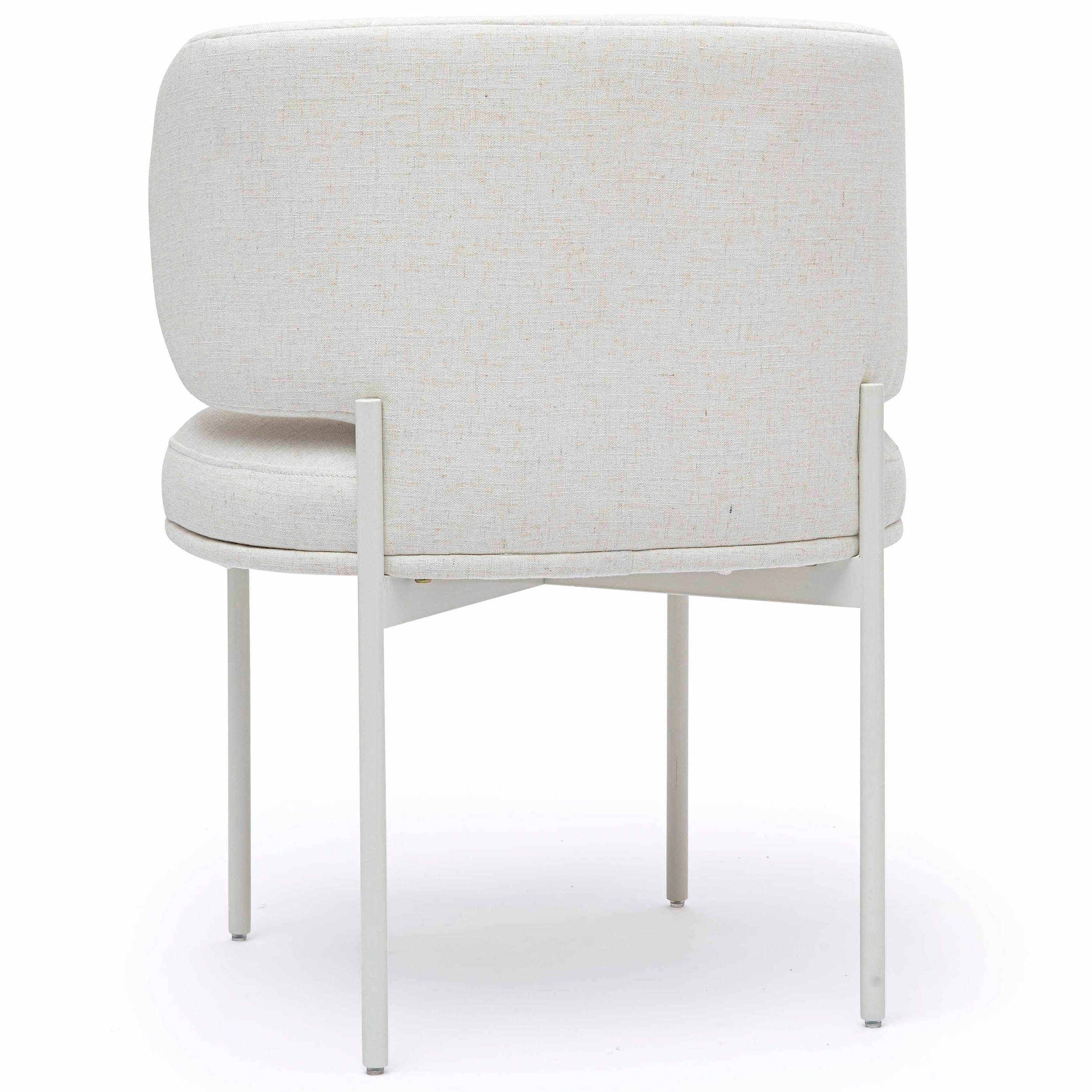 Maureen Dining Chair, Cream - Image 3
