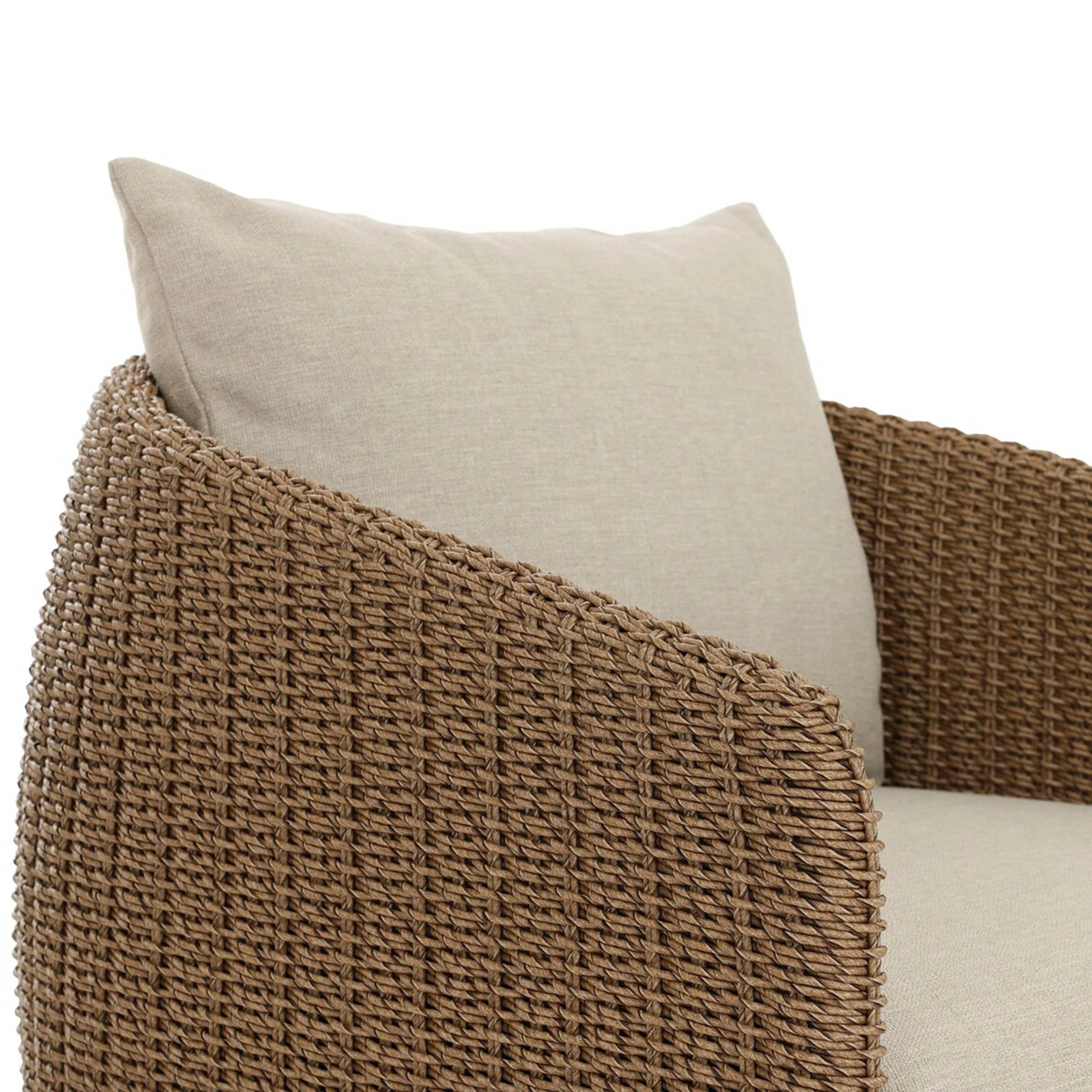 Maven Outdoor Swivel Chair, Alessi Buff by Four Hands - Image 4