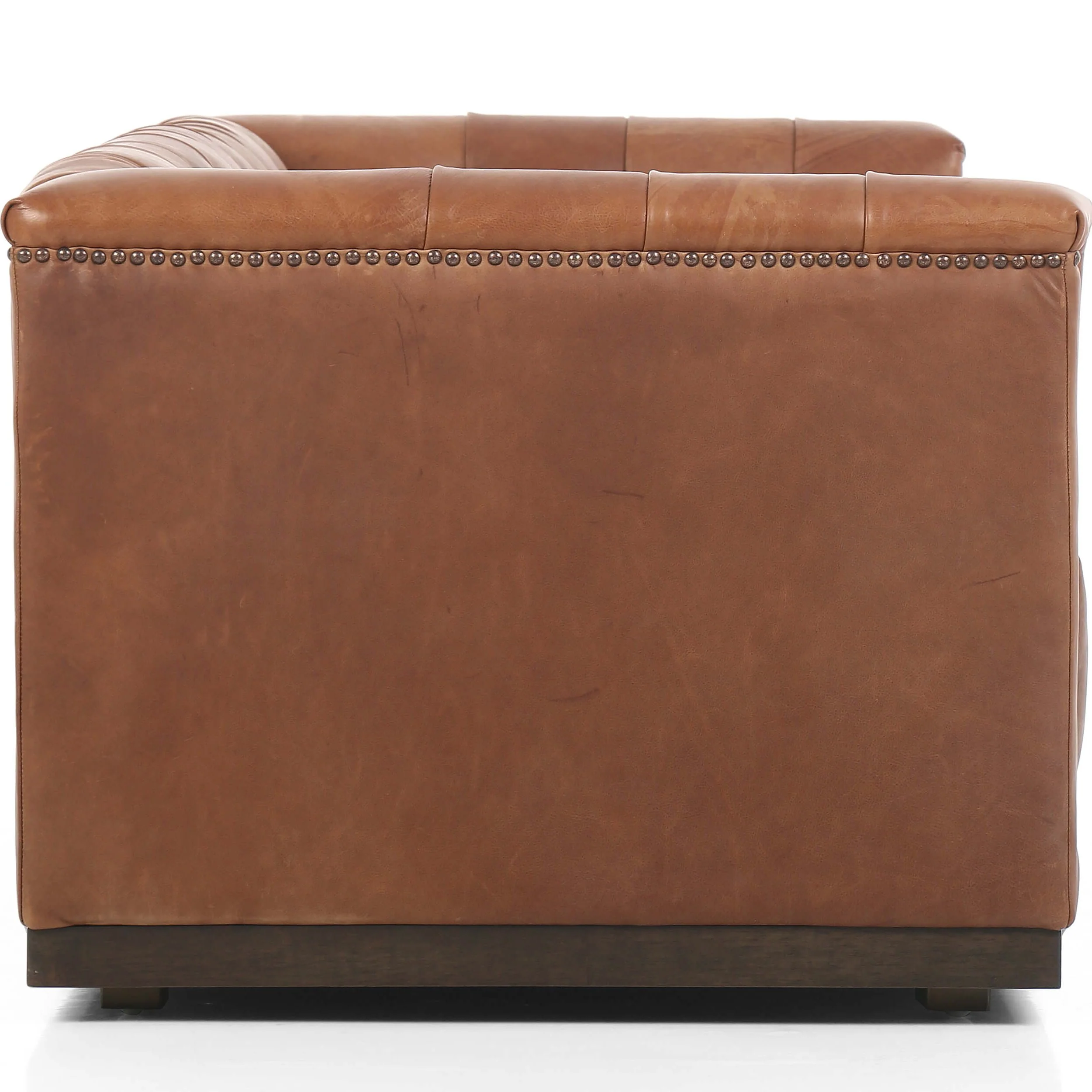 Maxx Leather Sofa, Heirloom Sienna by Four Hands - Image 3