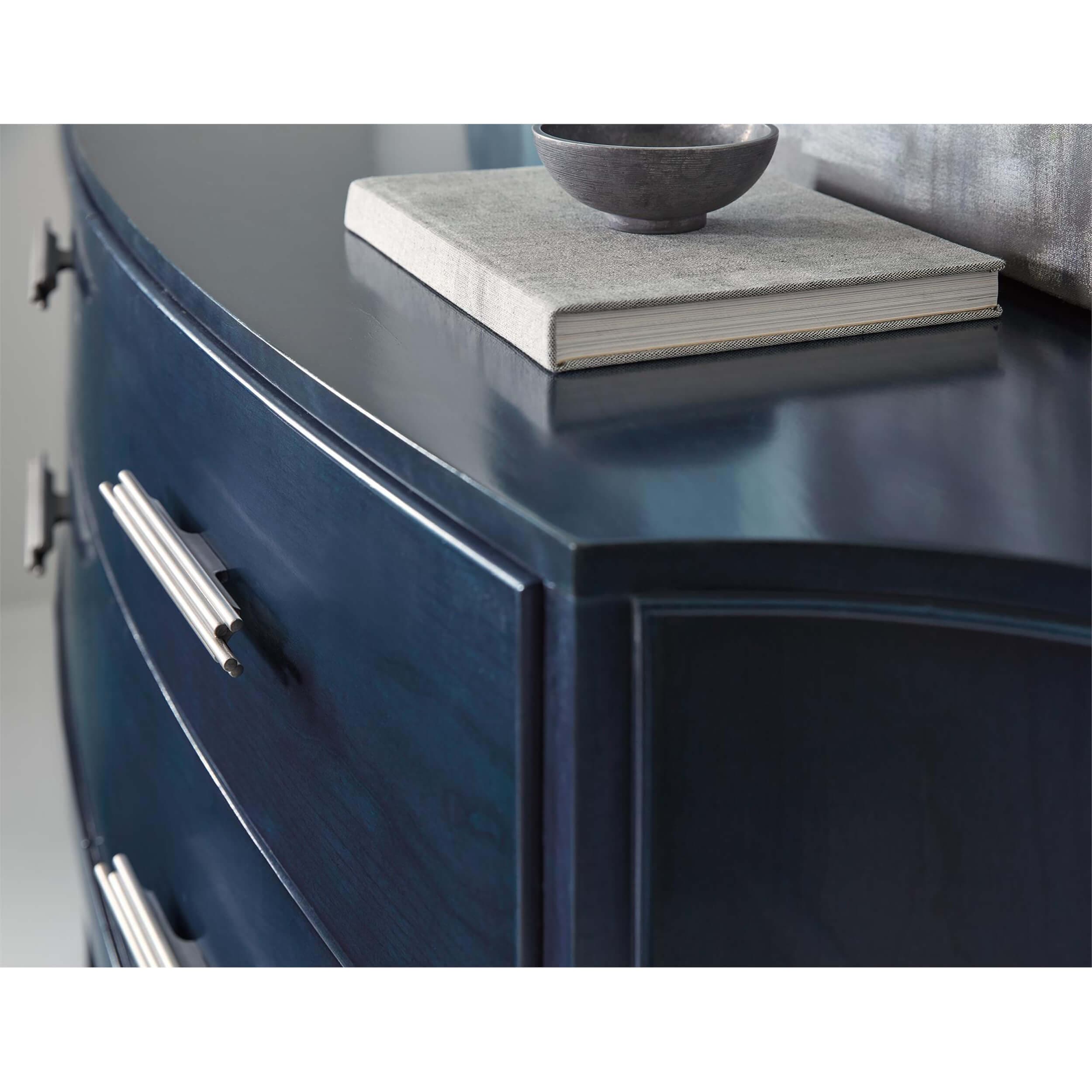 Mazarine Credenza, Blue - Image 4