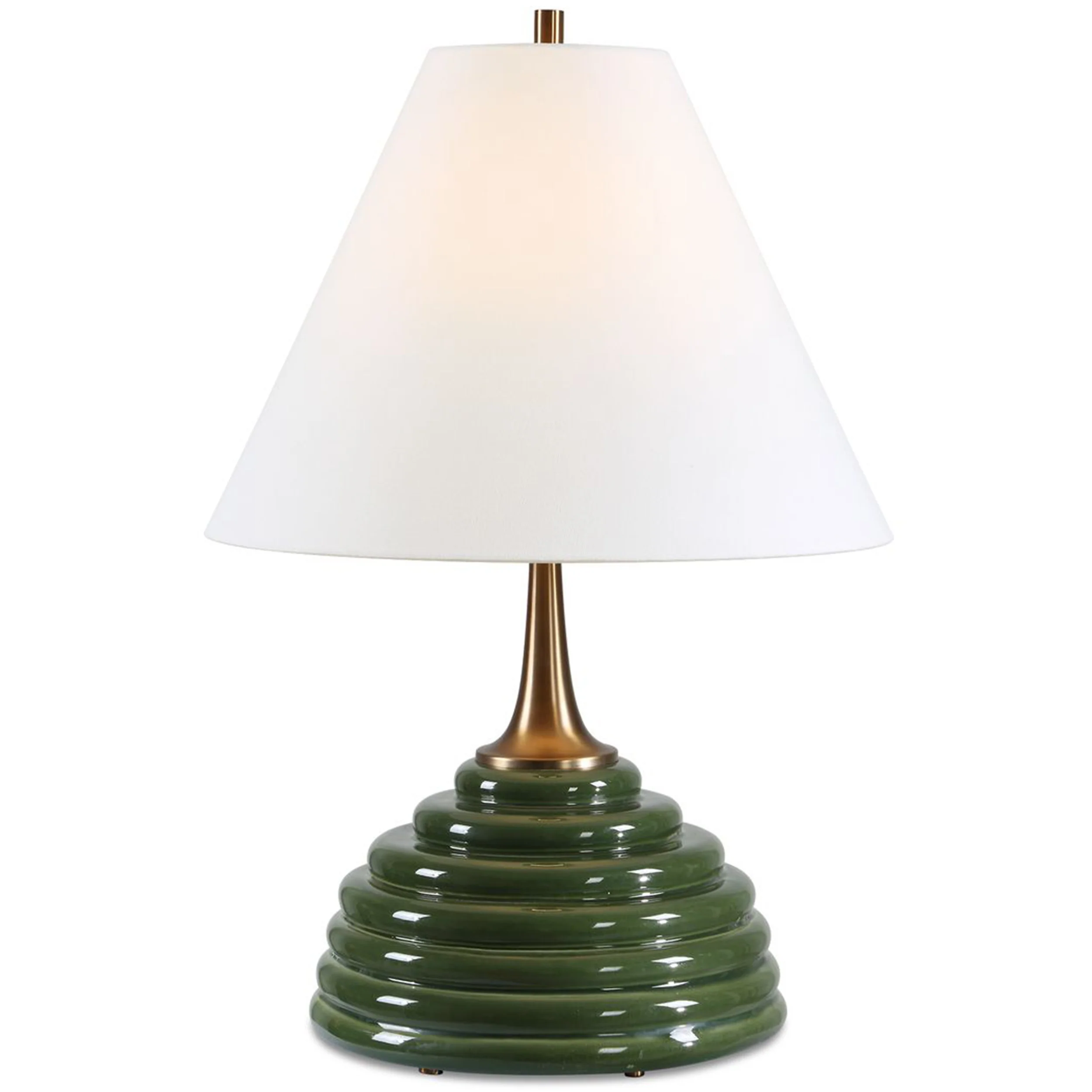 McKay Table Lamp, Dark Green - Image 2